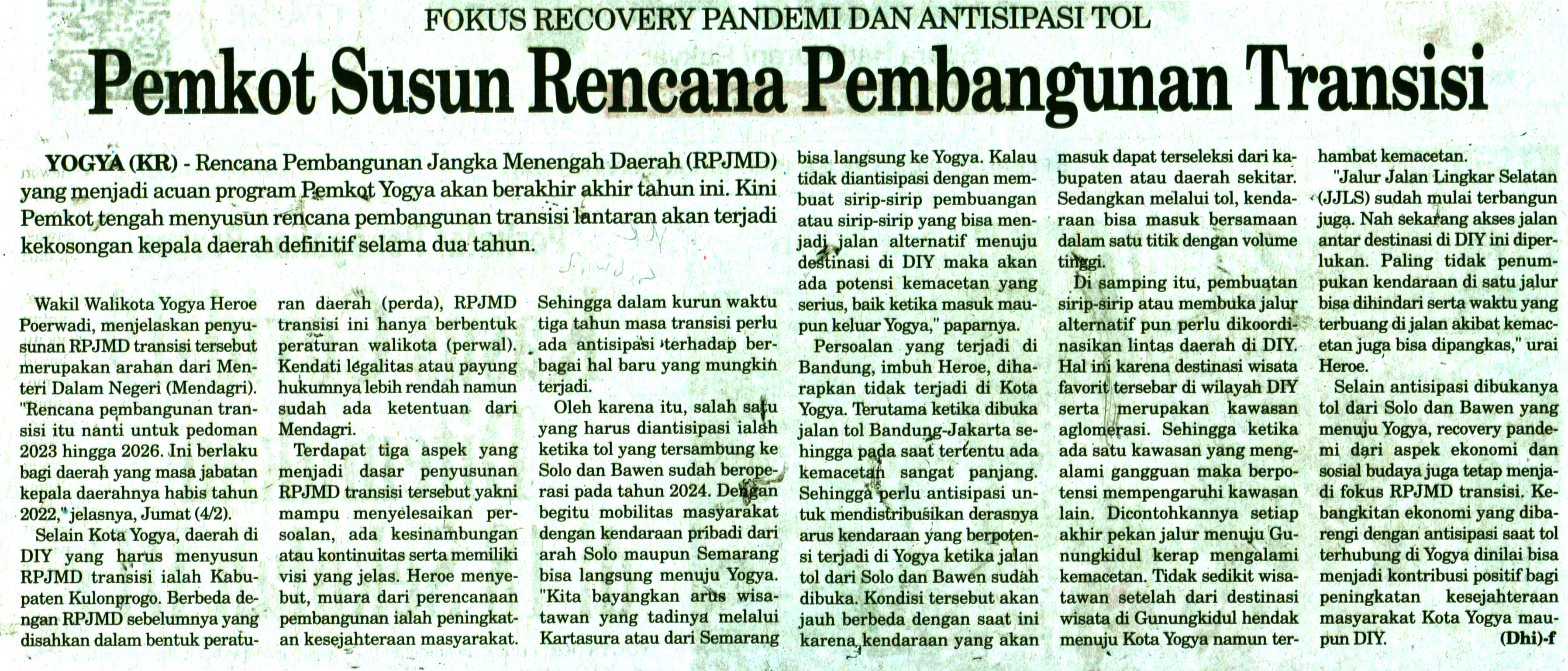 Kliping jogja terbaru