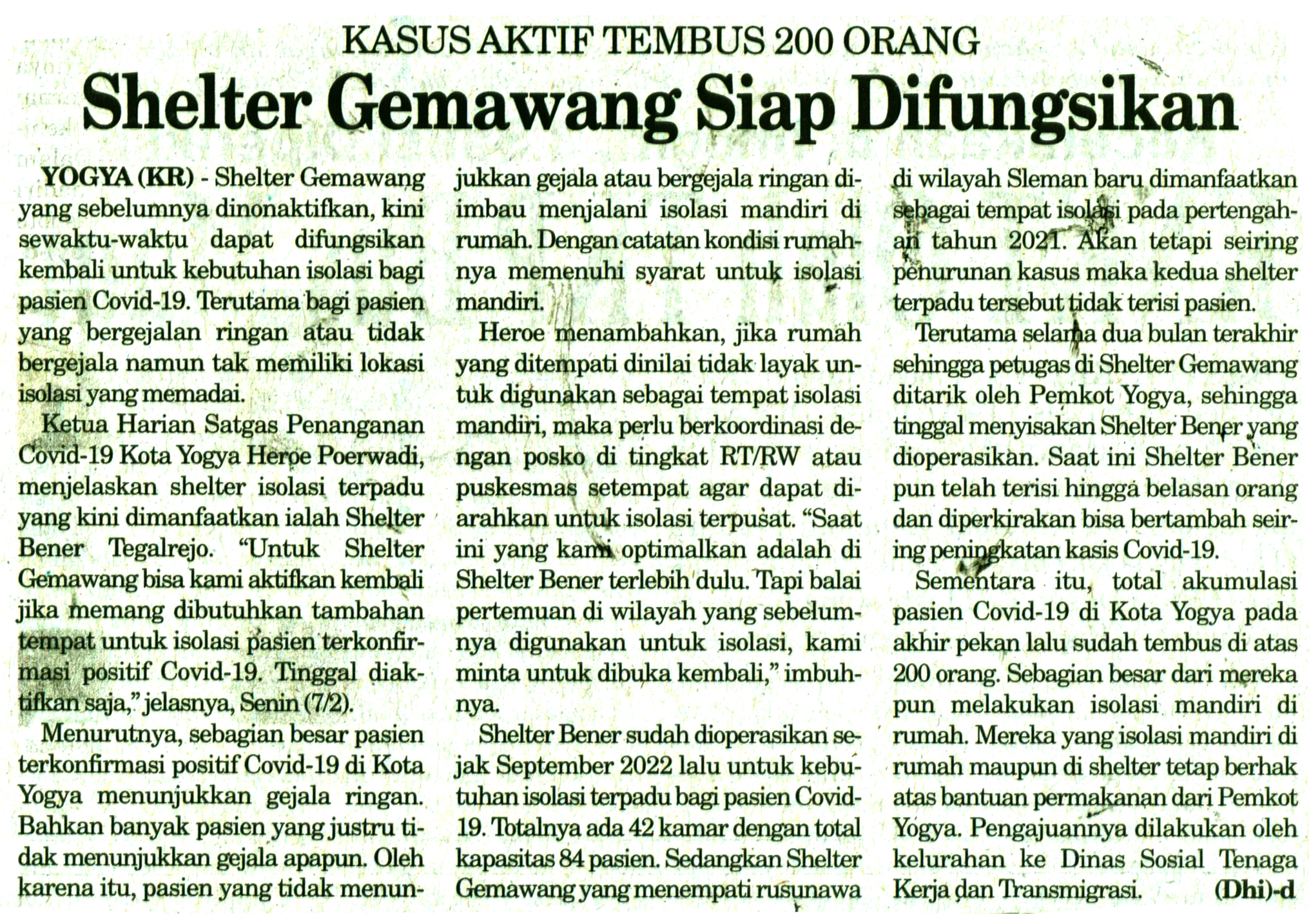 Kliping jogja terbaru