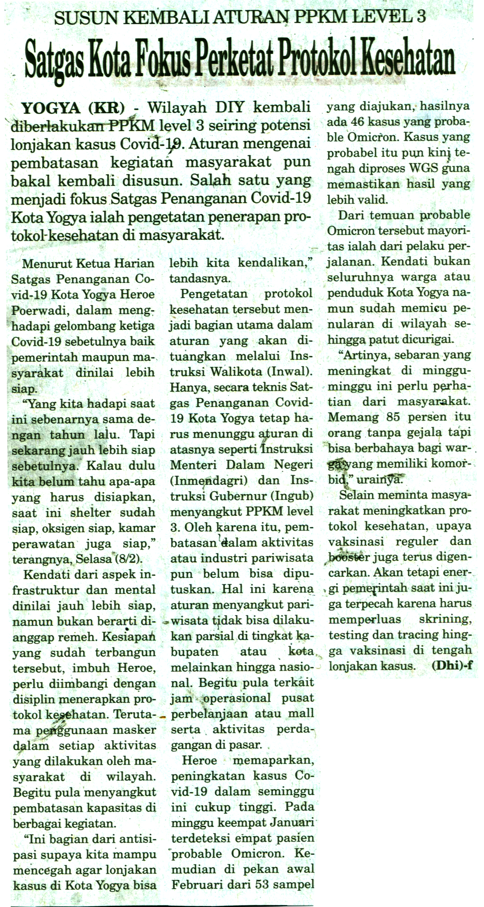 Kliping jogja terbaru