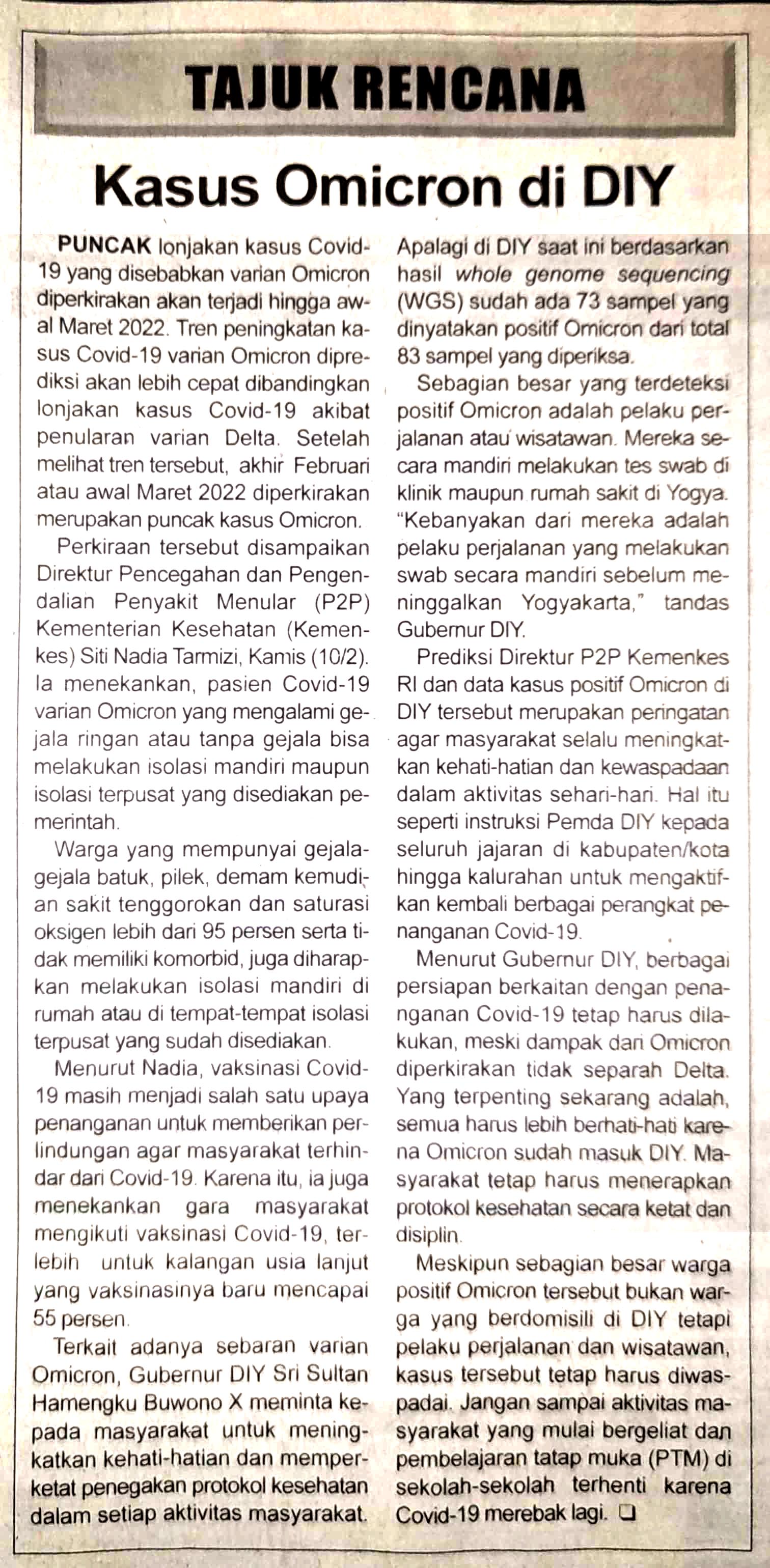 Kliping jogja terbaru