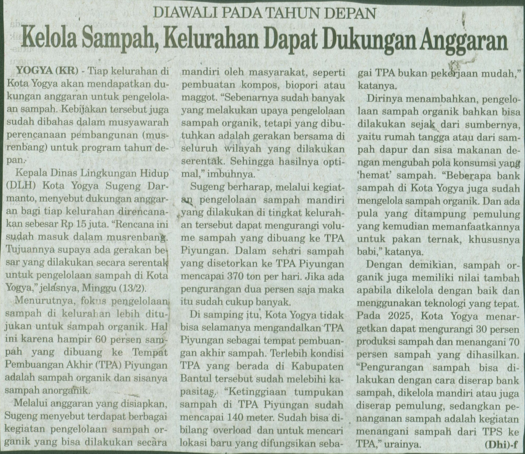 Kliping jogja terbaru