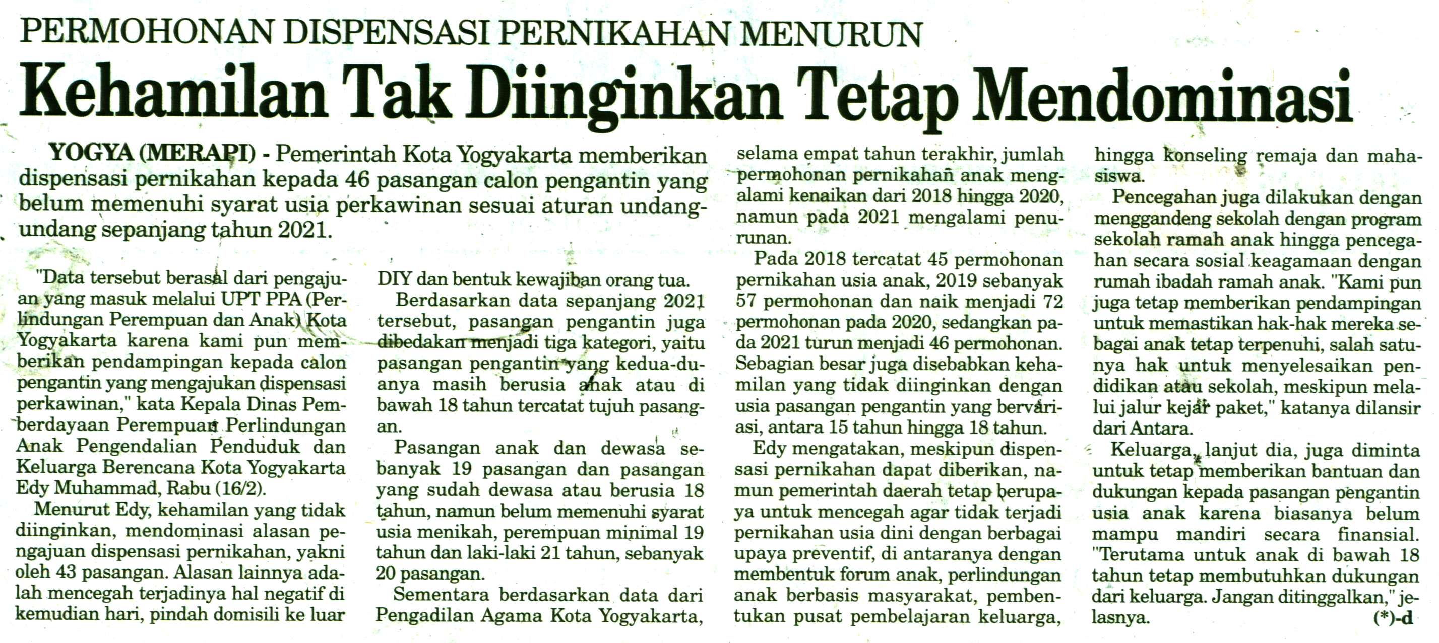 Kliping jogja terbaru