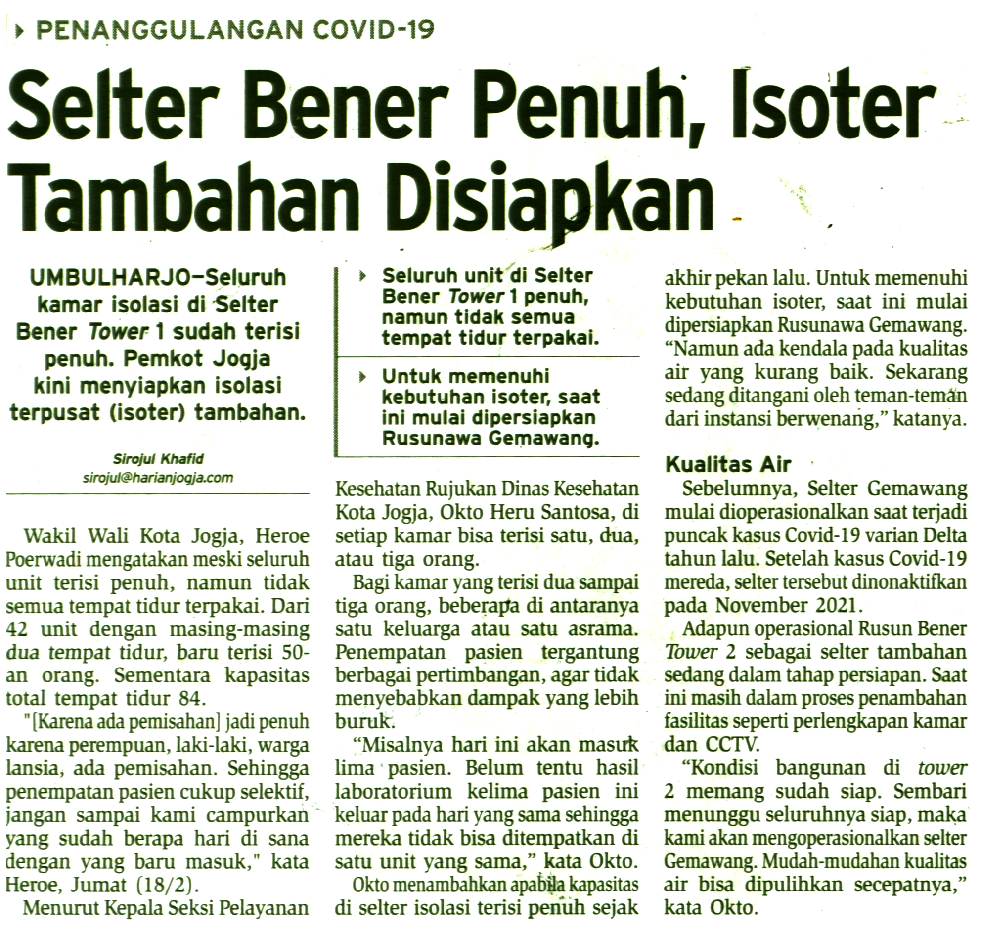 Kliping jogja terbaru