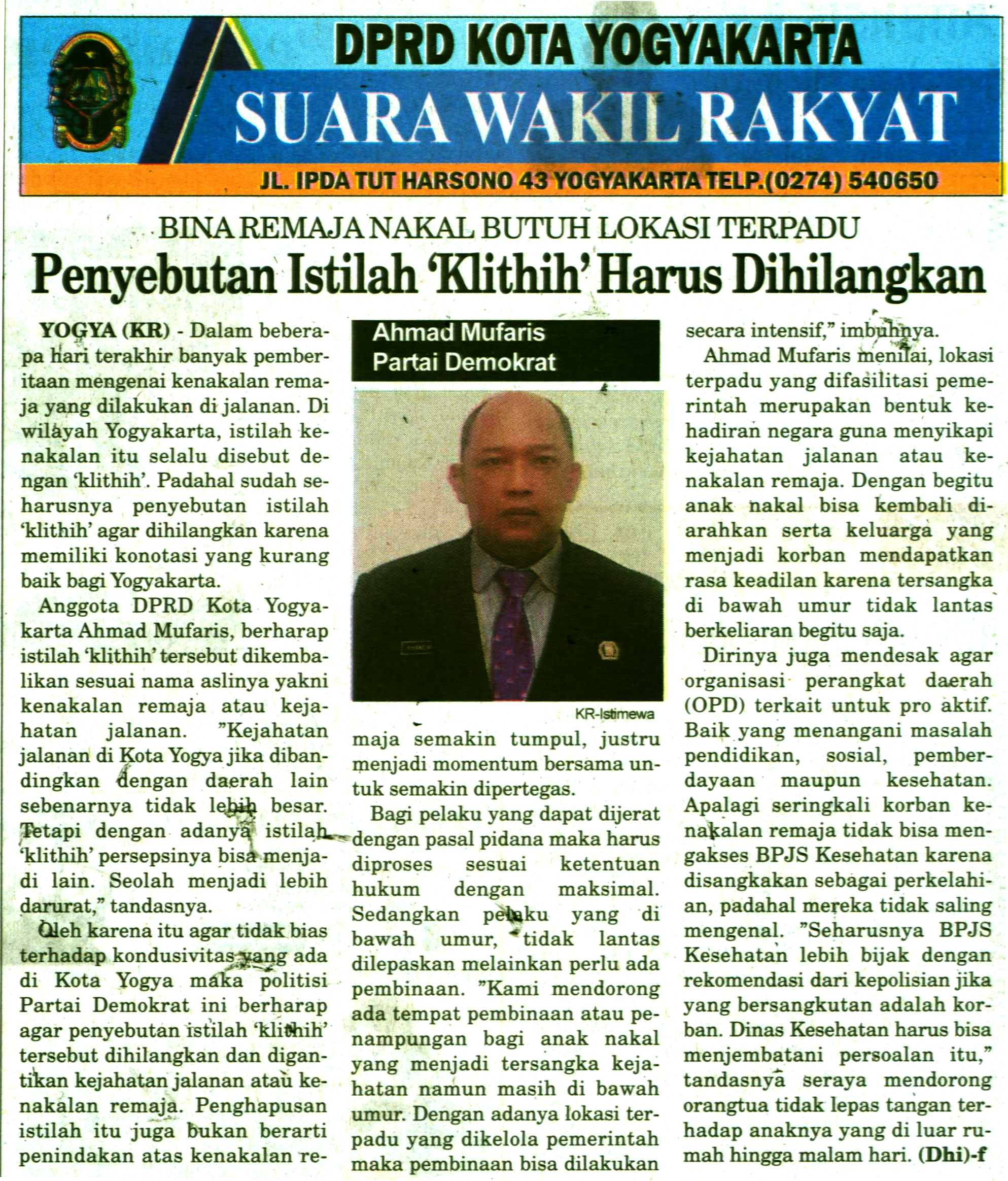 Kliping jogja terbaru