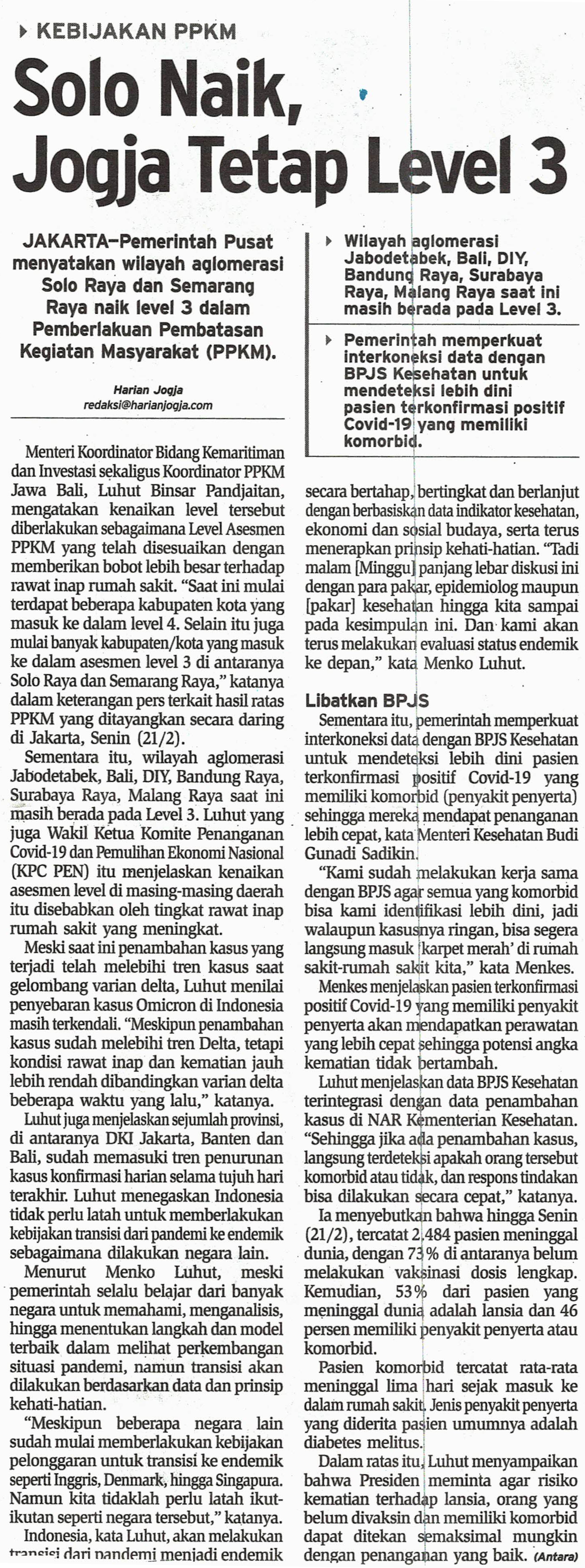 Kliping jogja terbaru