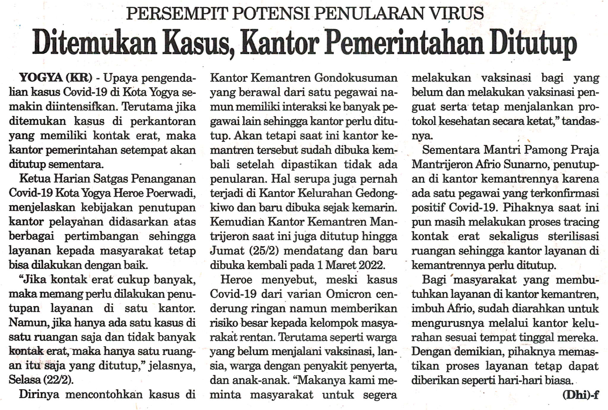 Kliping jogja terbaru