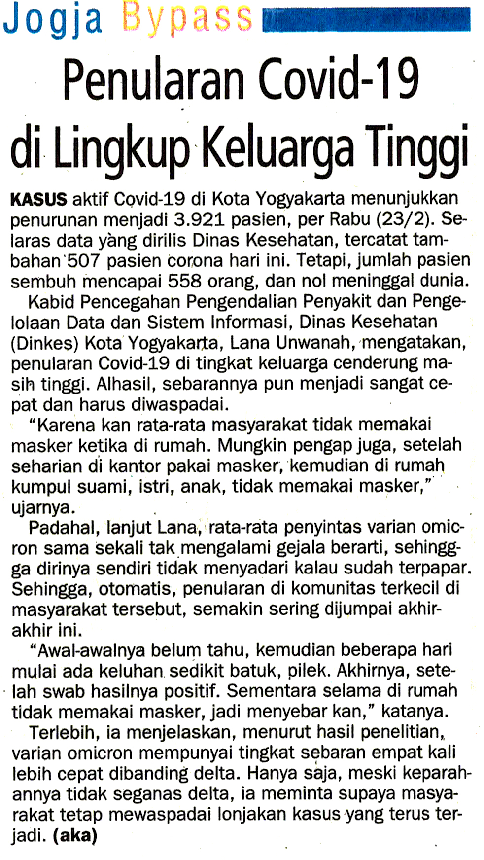 Kliping jogja terbaru