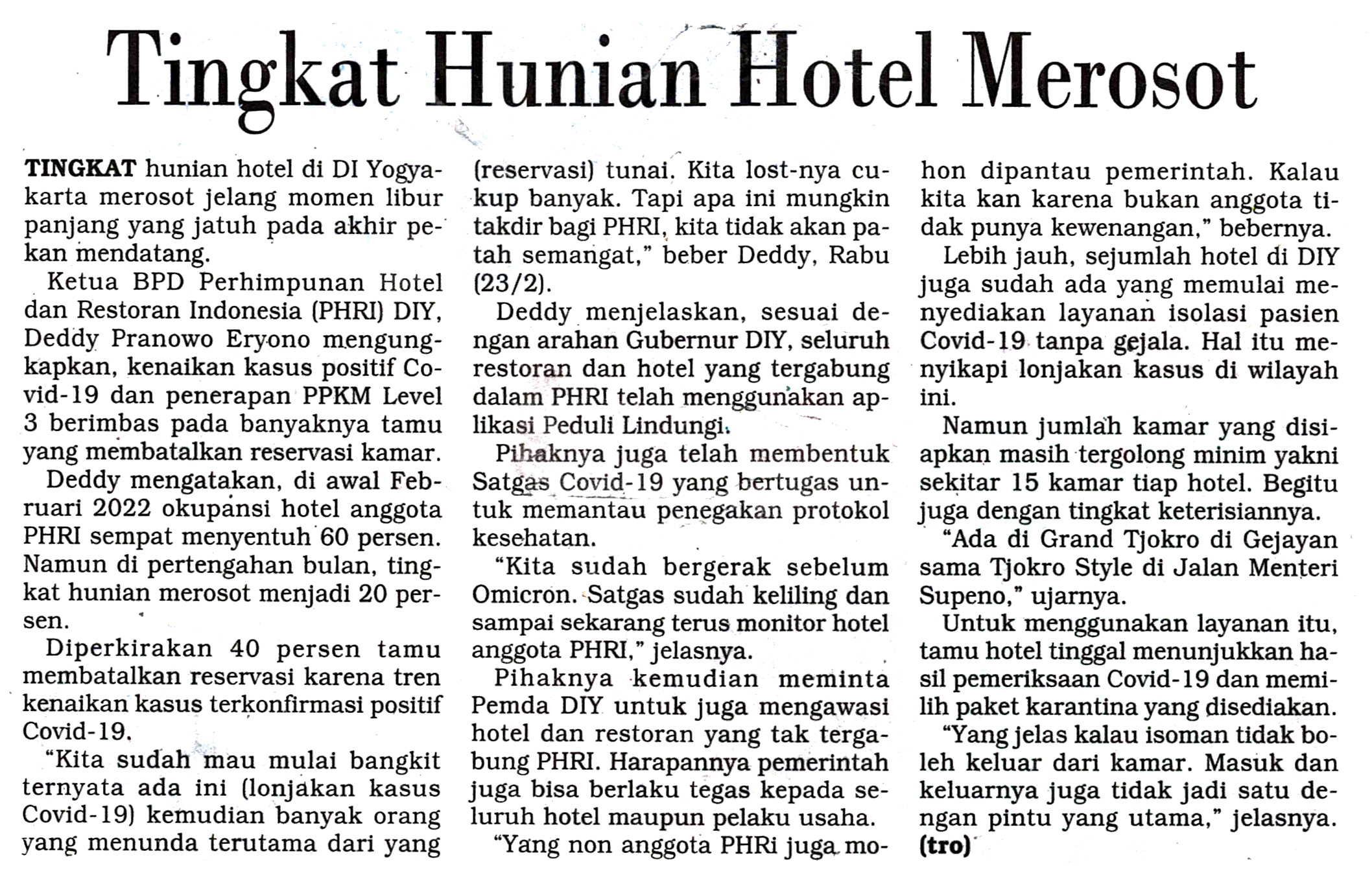 Kliping jogja terbaru