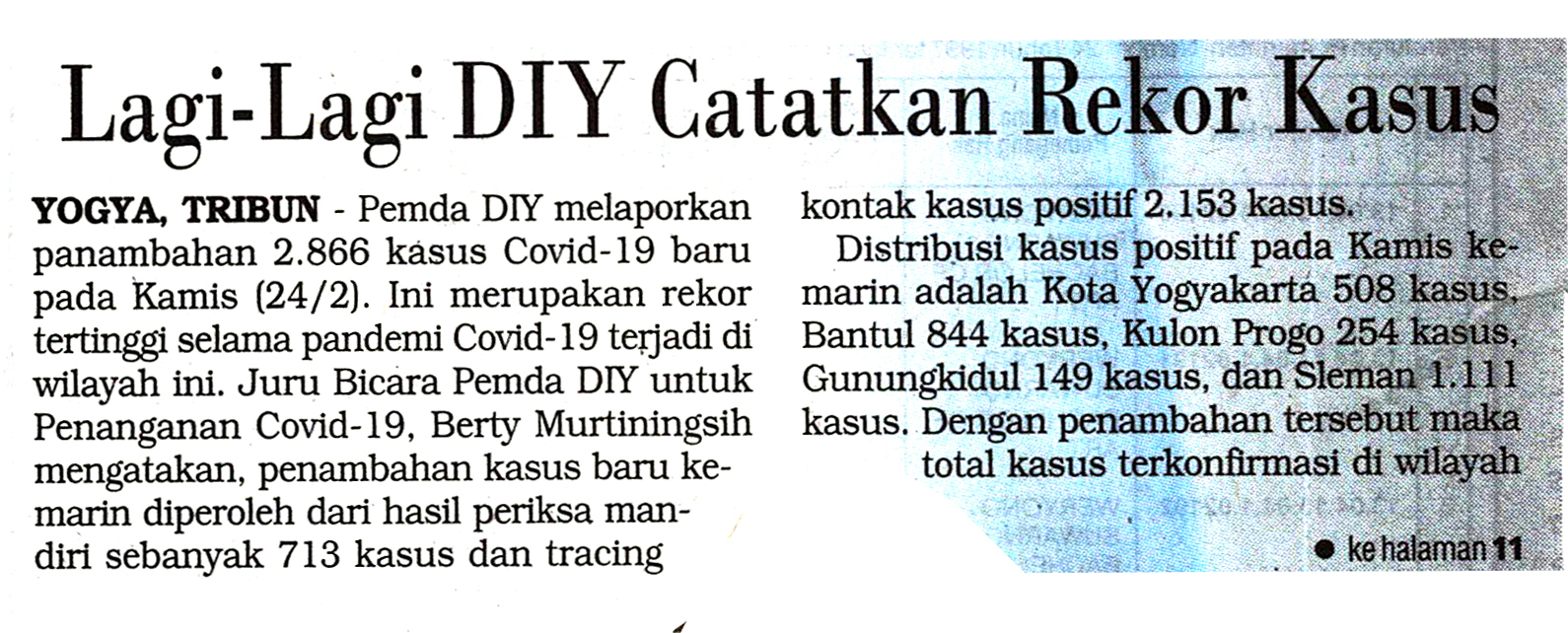 Kliping jogja terbaru