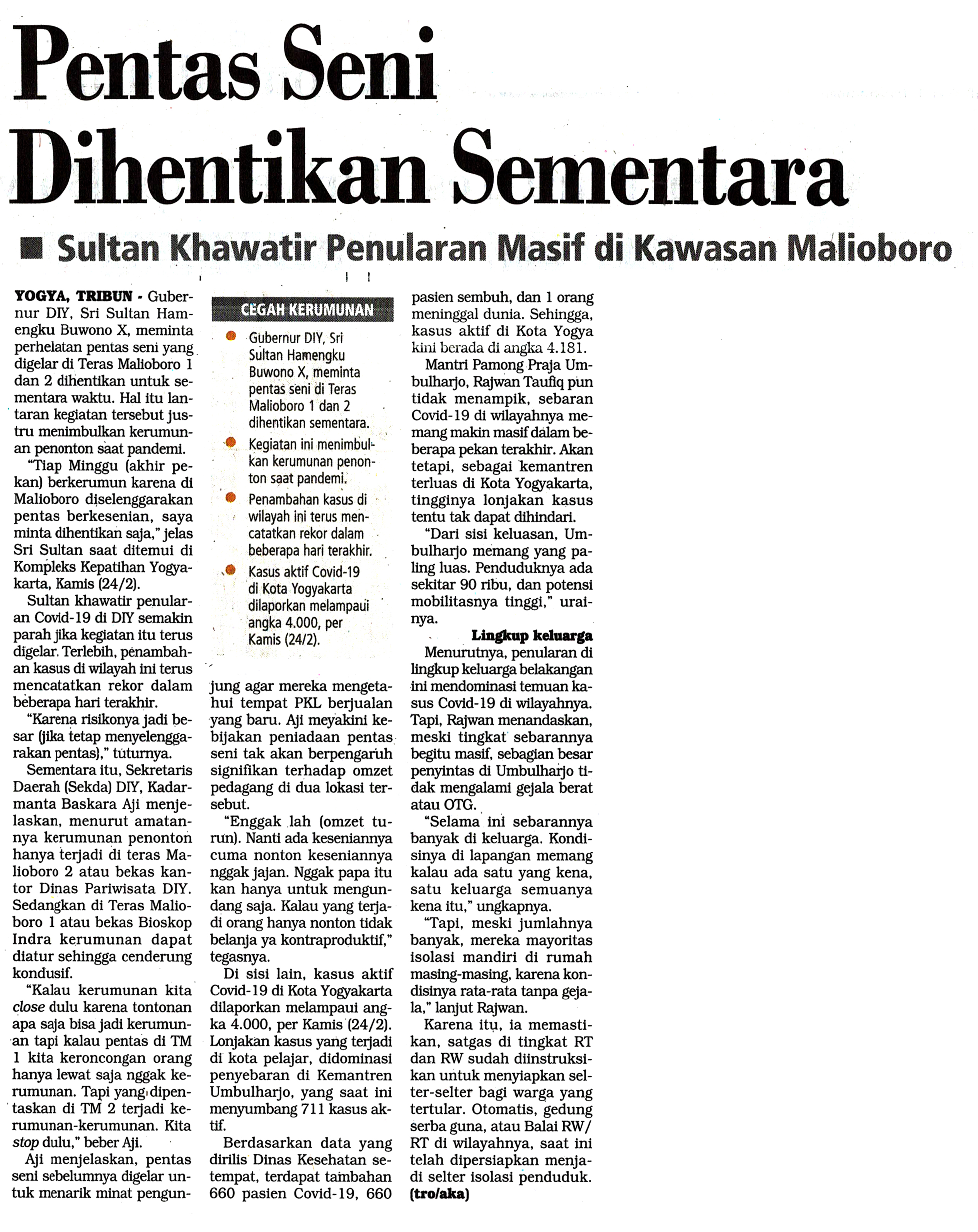 Kliping jogja terbaru