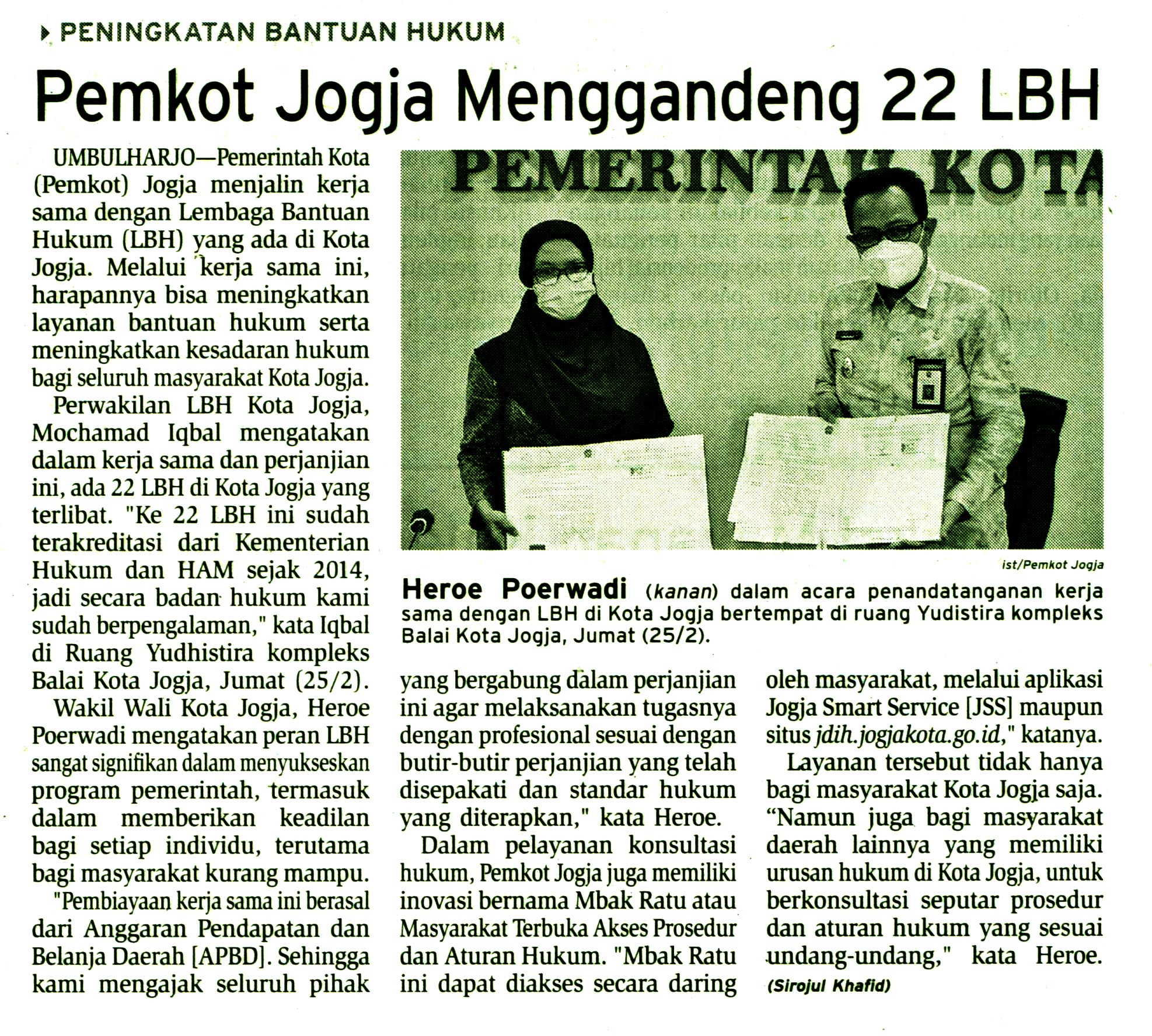 Kliping jogja terbaru