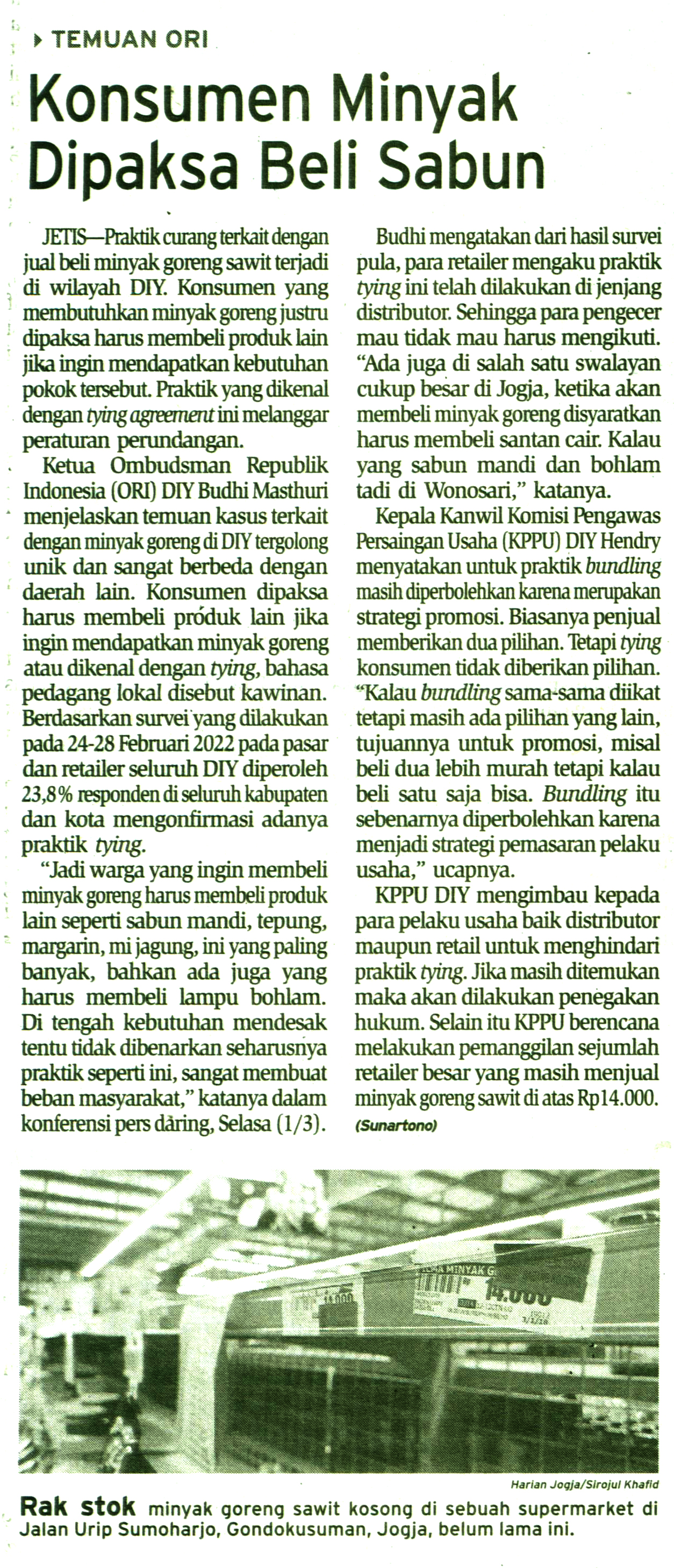 Kliping jogja terbaru