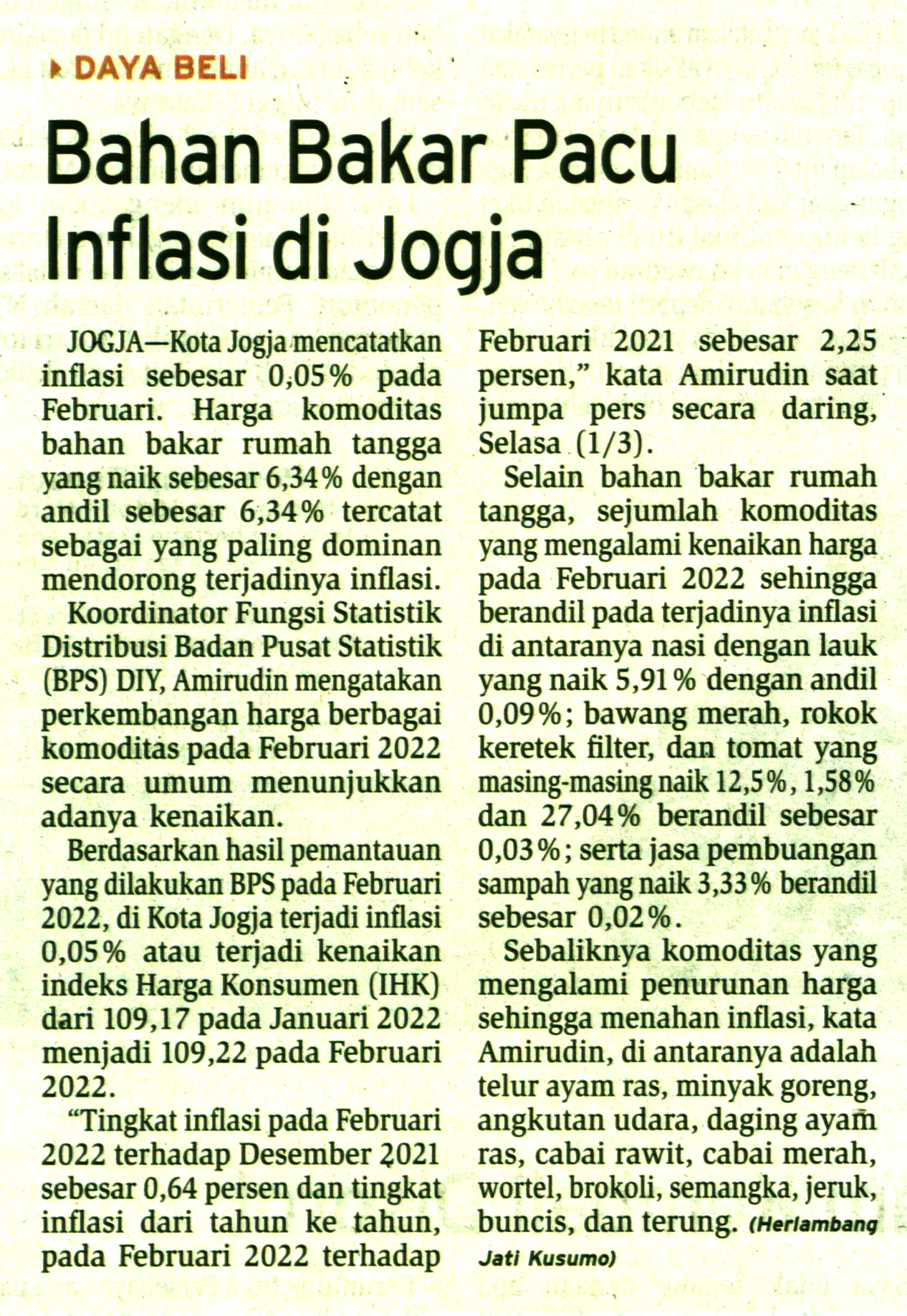 Kliping jogja terbaru