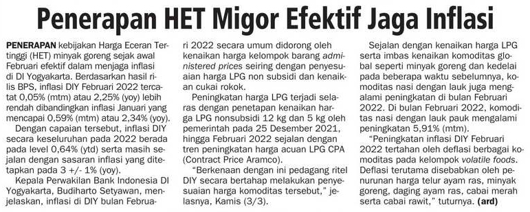 Kliping jogja terbaru