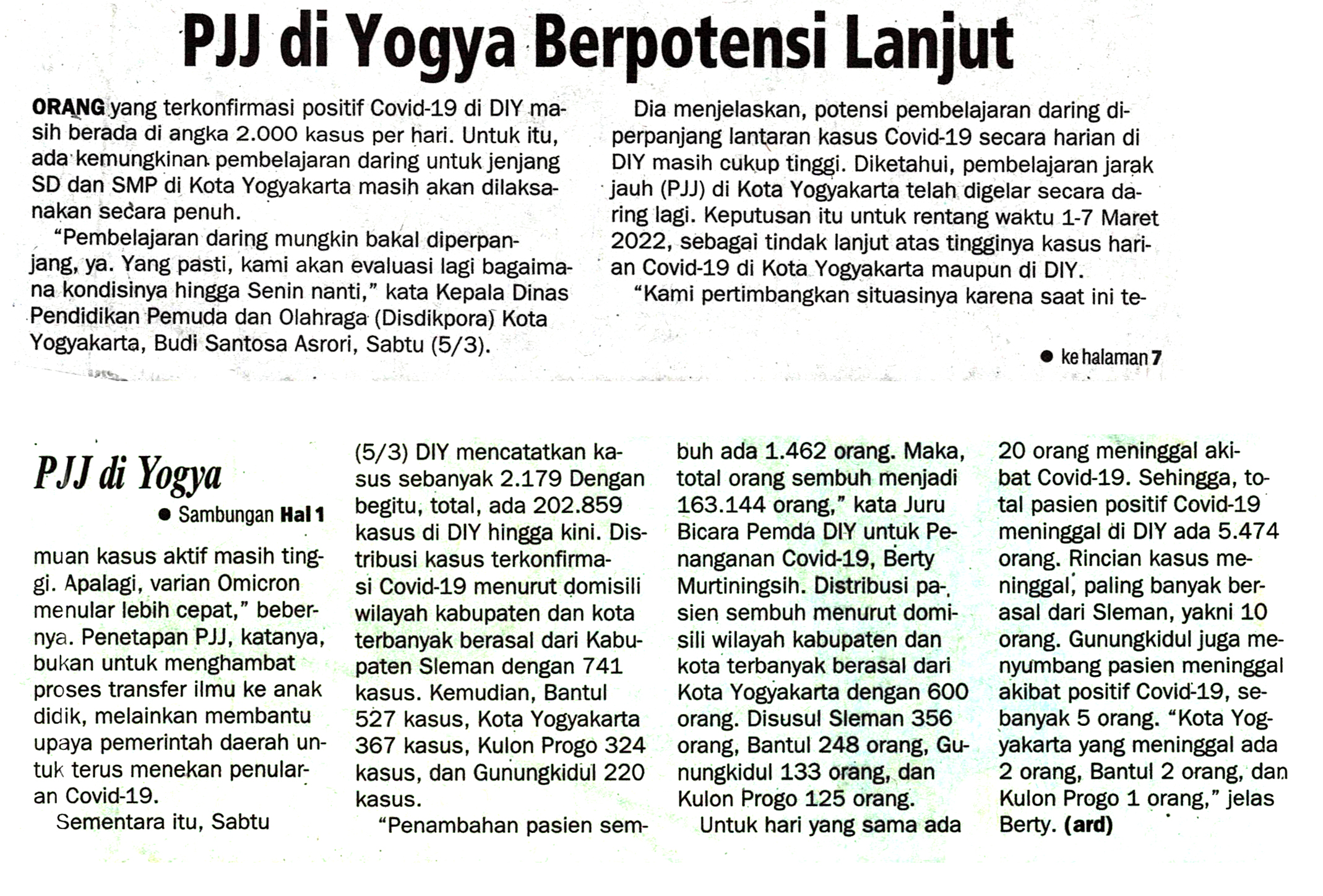 Kliping jogja terbaru