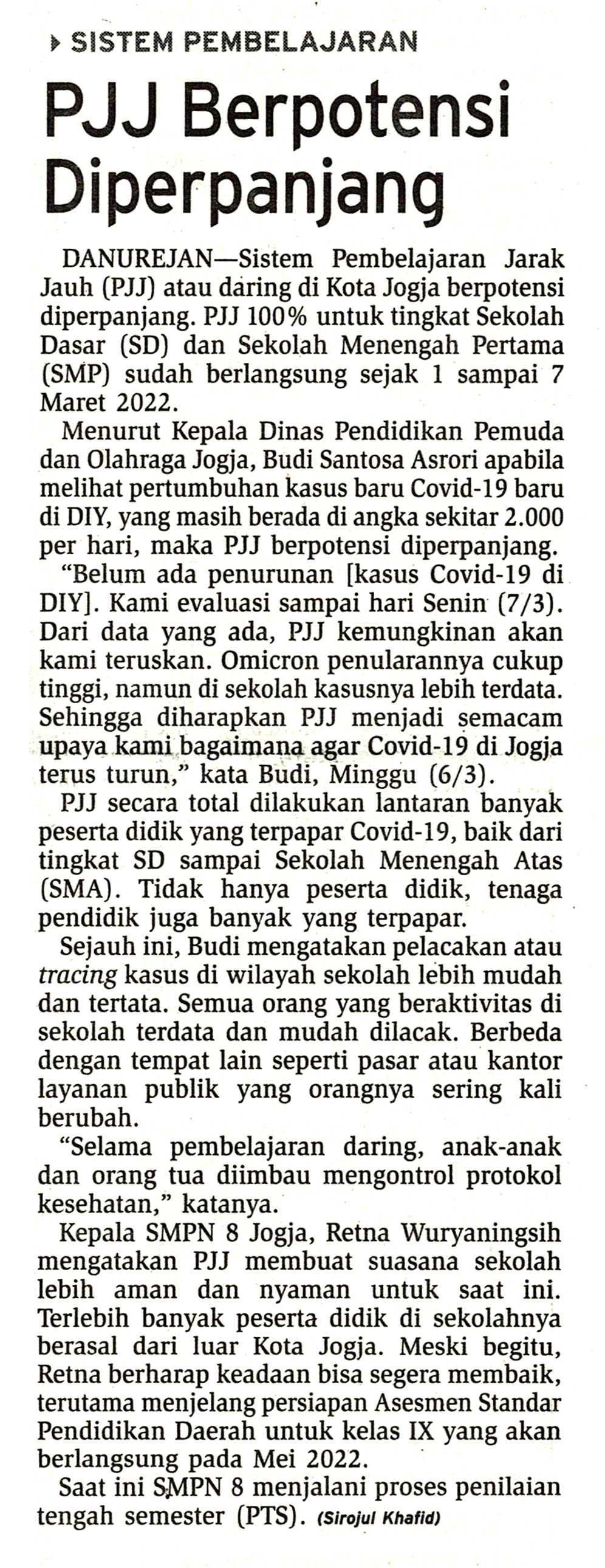 Kliping jogja terbaru
