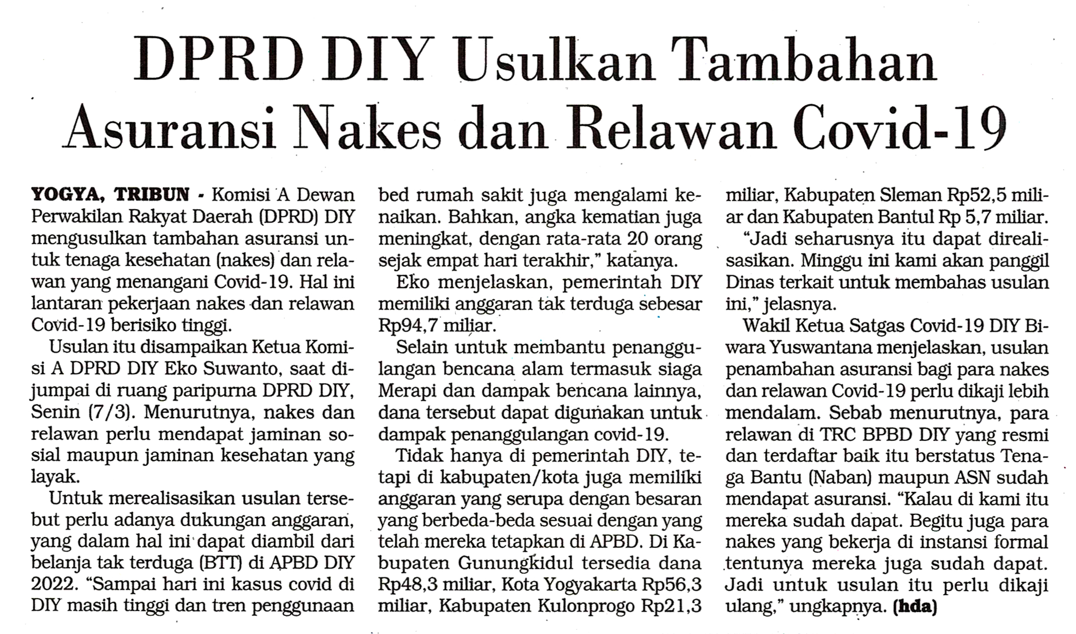 Kliping jogja terbaru