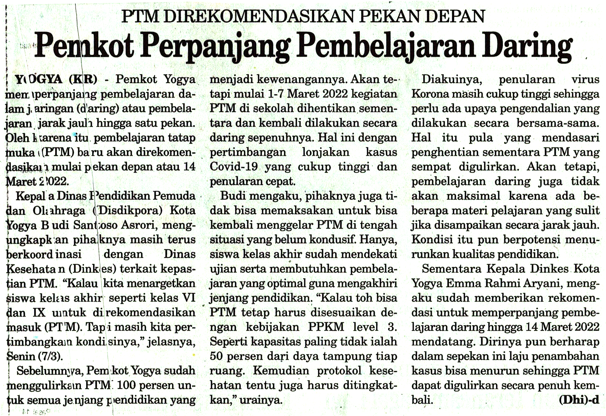 Kliping jogja terbaru