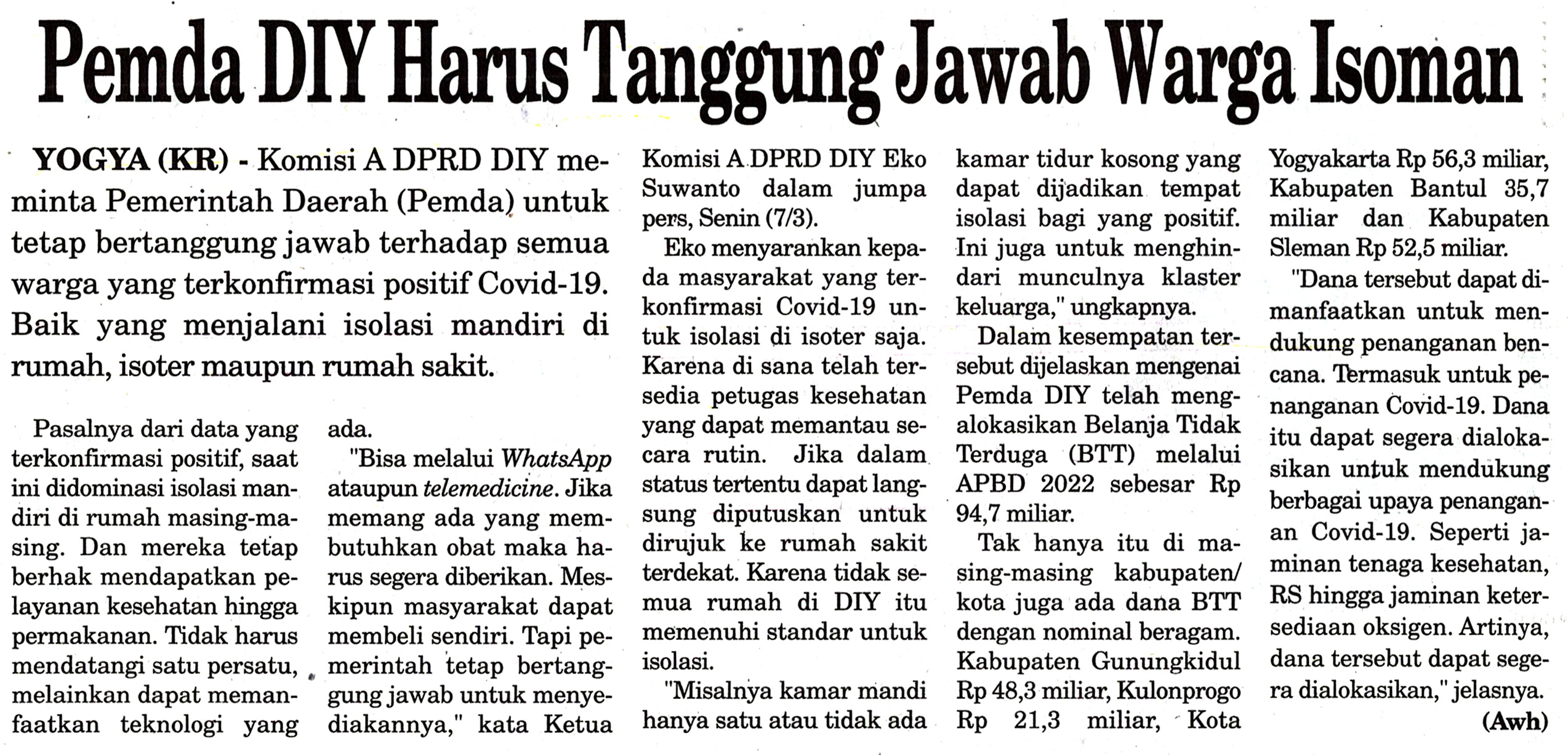 Kliping jogja terbaru