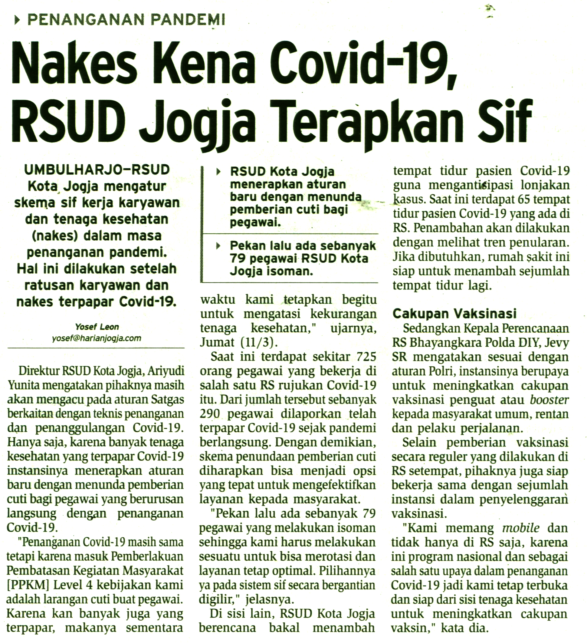 Kliping jogja terbaru