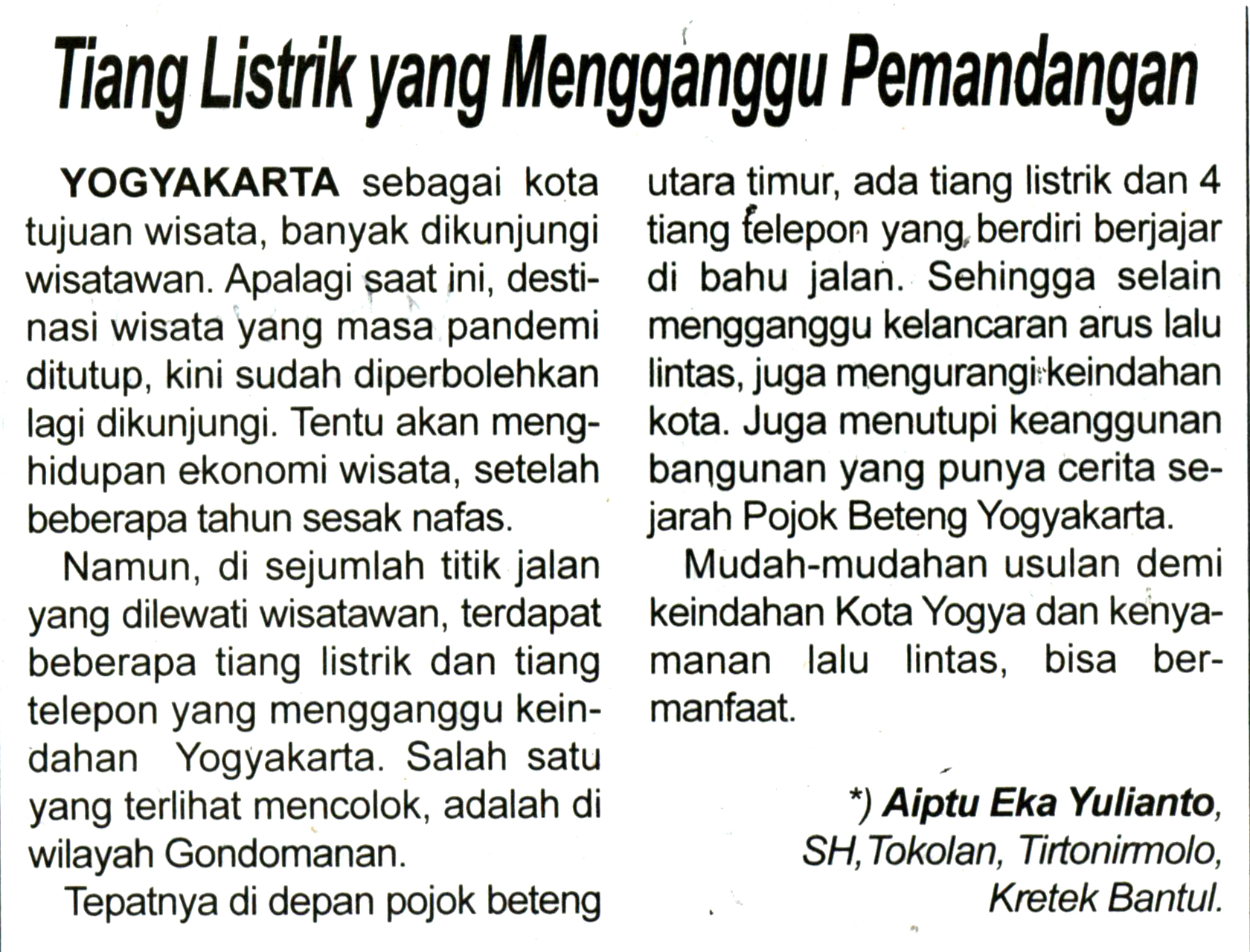 Kliping jogja terbaru