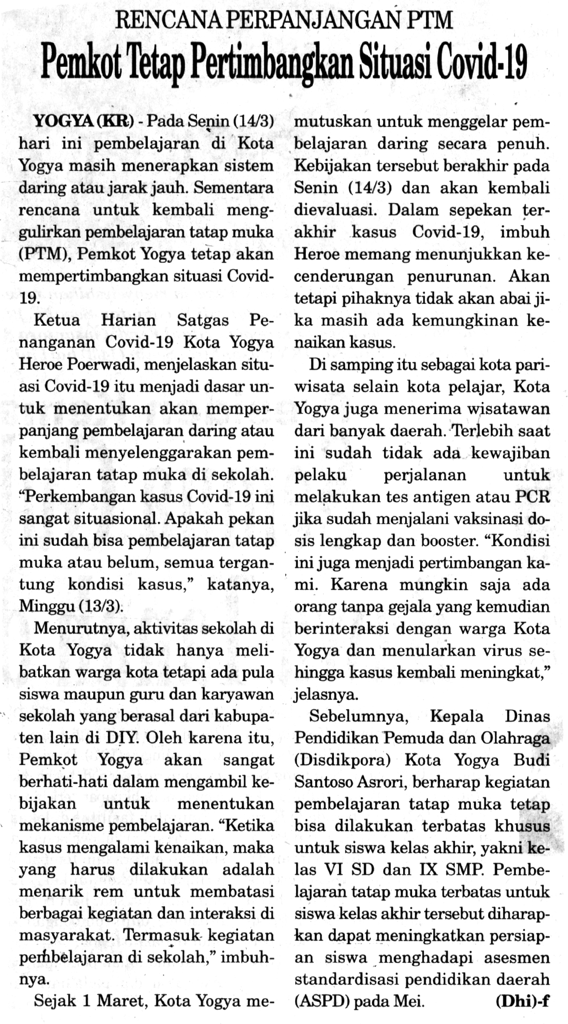 Kliping jogja terbaru