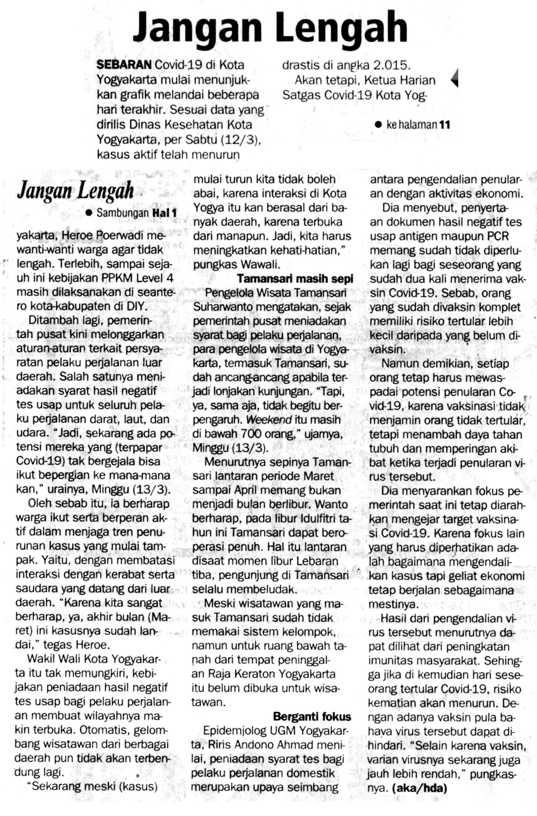 Kliping jogja terbaru