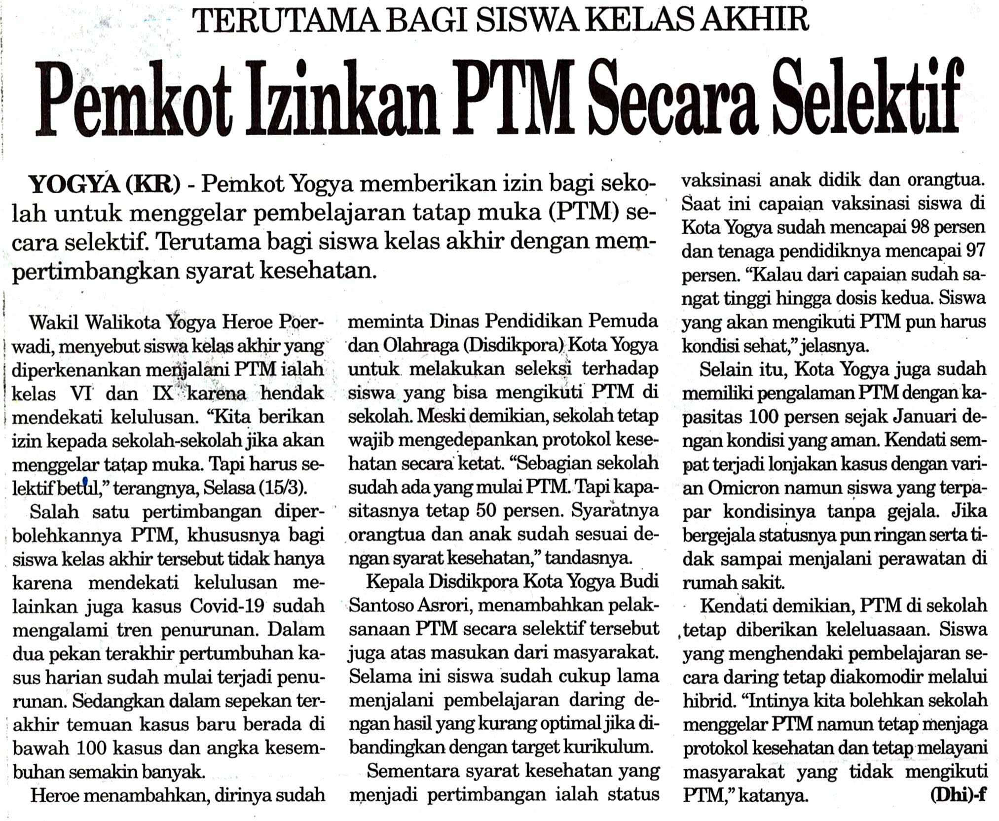 Kliping jogja terbaru