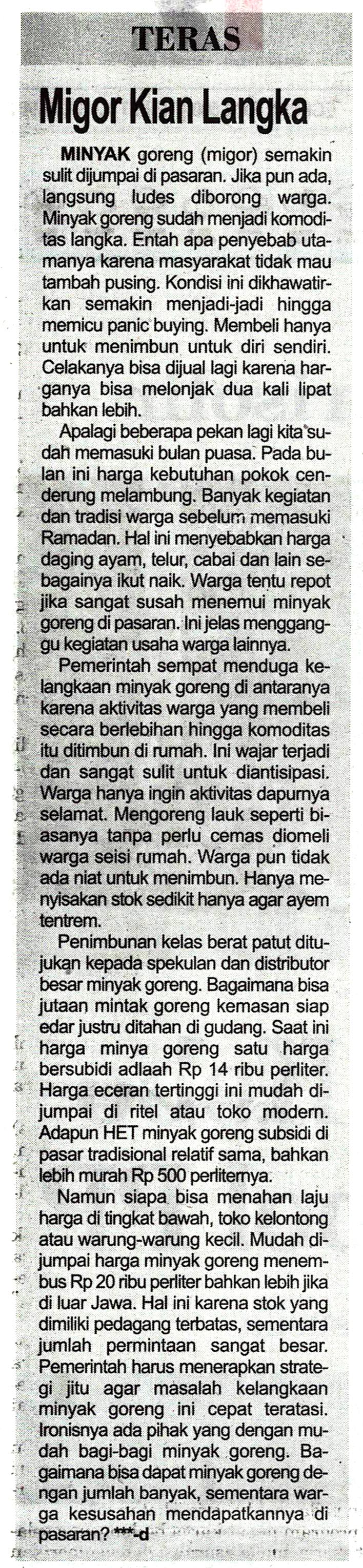 Kliping jogja terbaru
