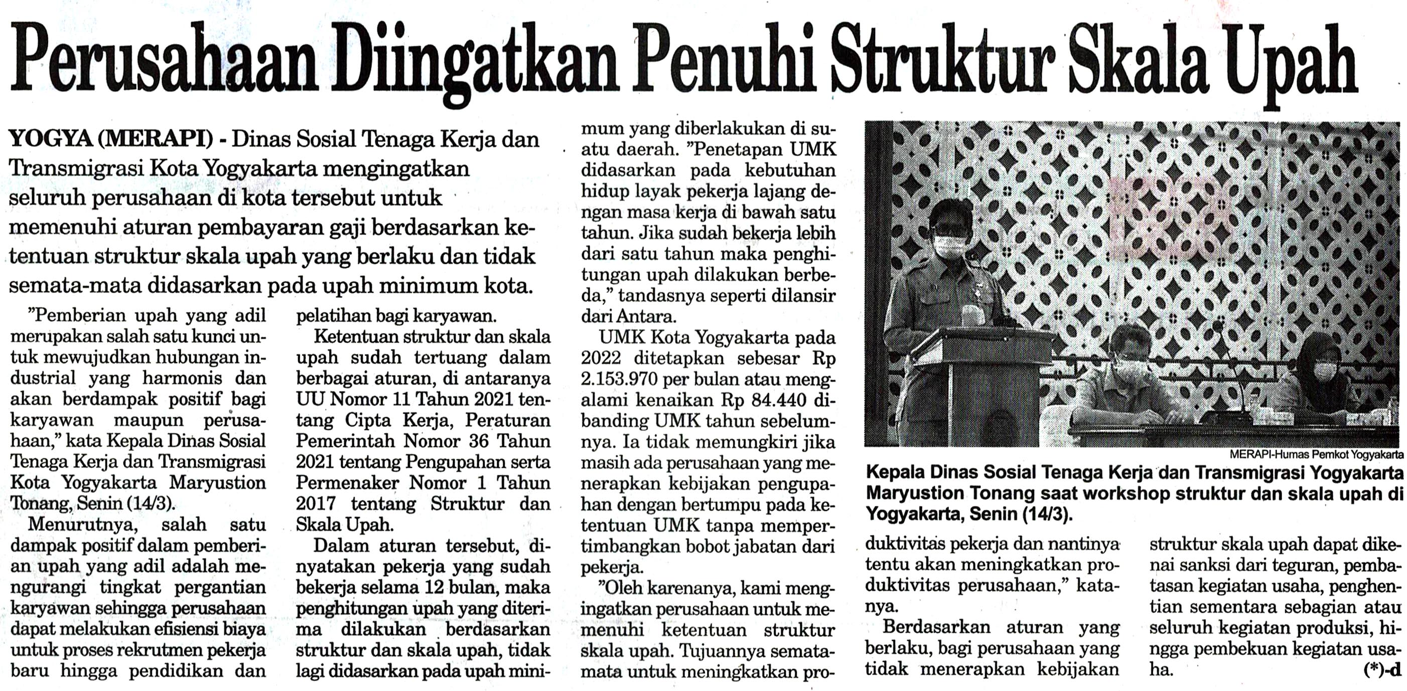 Kliping jogja terbaru