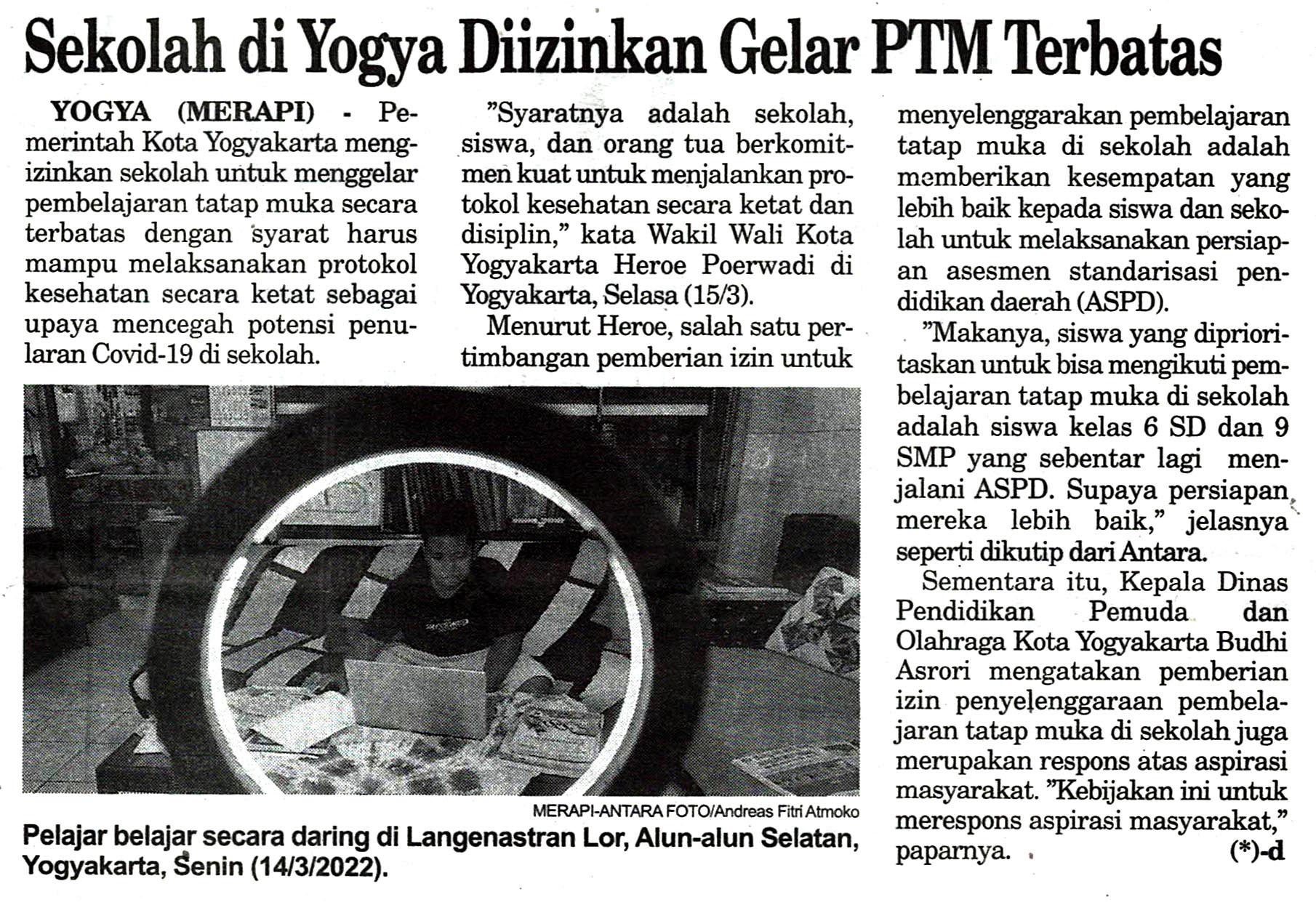 Kliping jogja terbaru