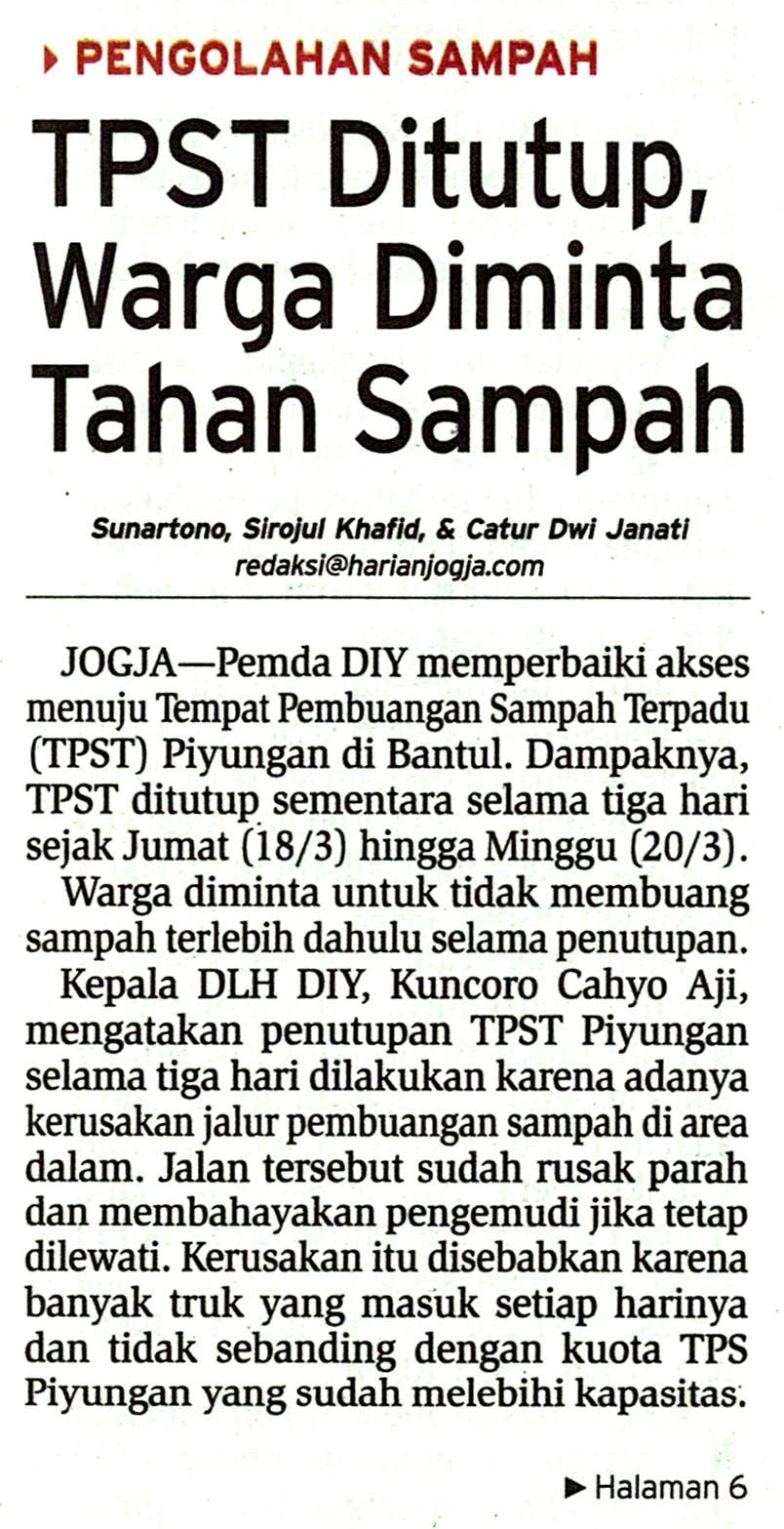 Kliping jogja terbaru