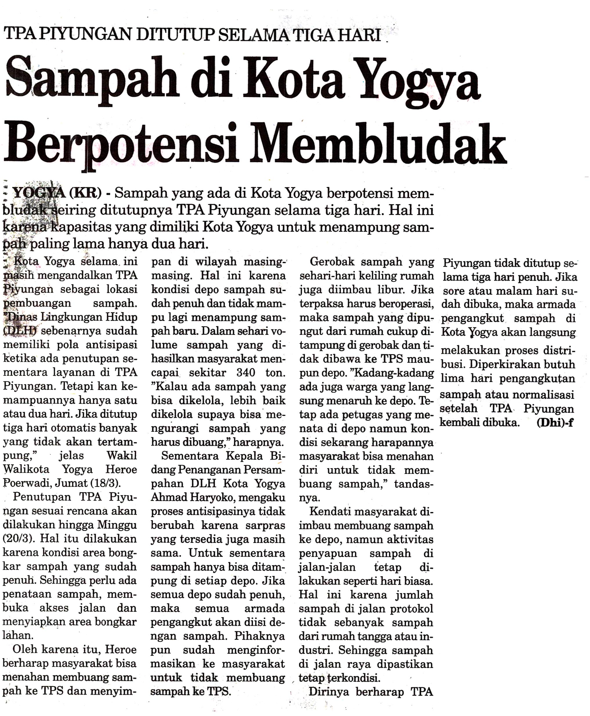 Kliping jogja terbaru