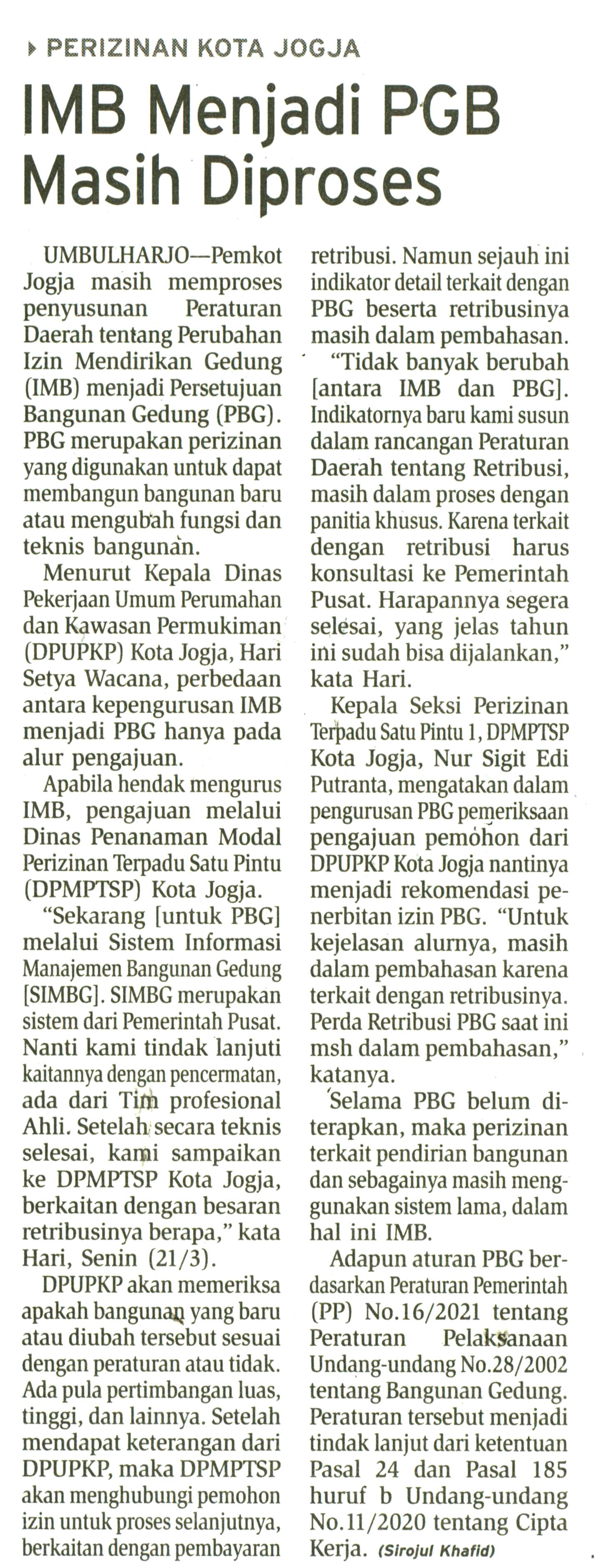 Kliping jogja terbaru