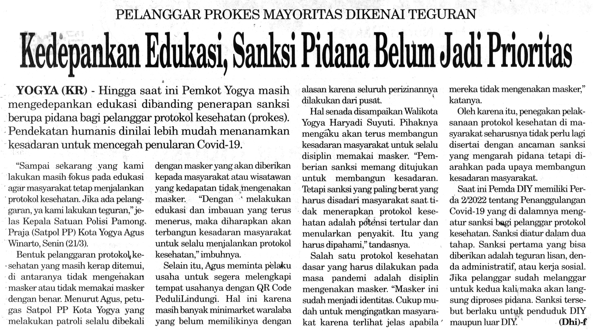 Kliping jogja terbaru
