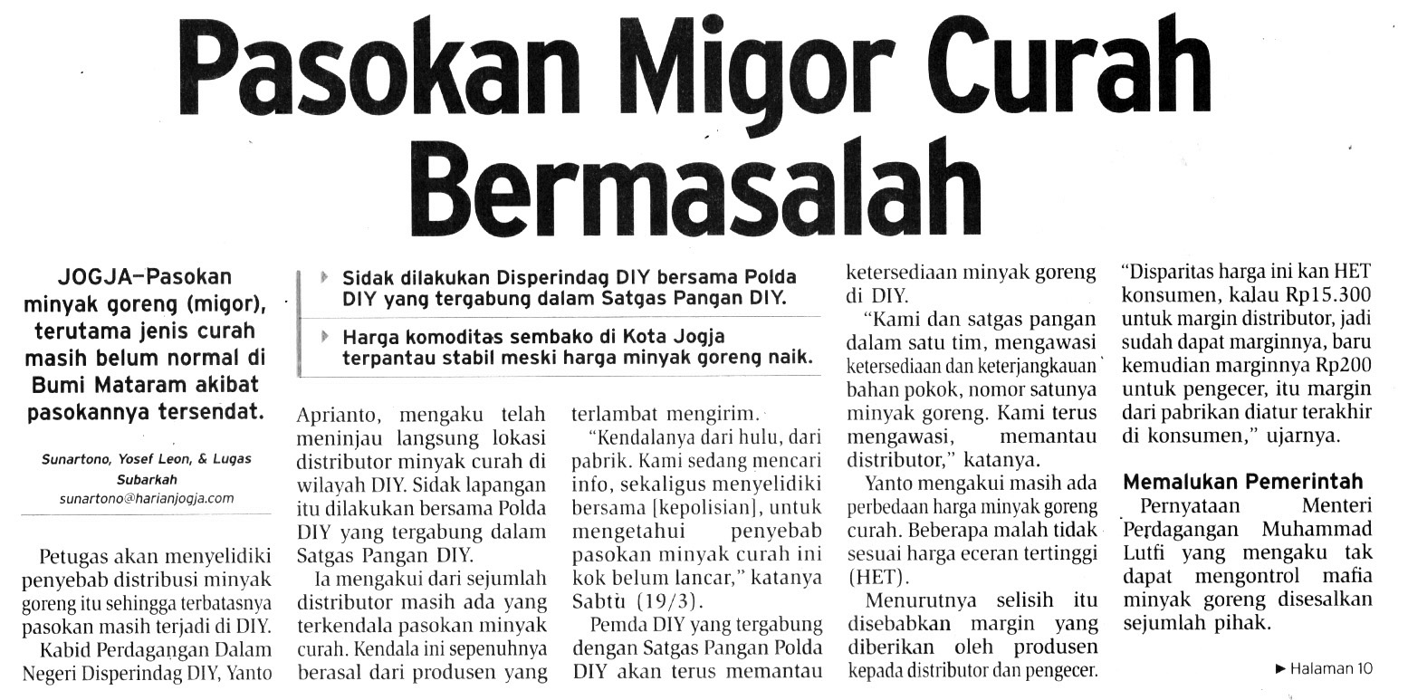Kliping jogja terbaru