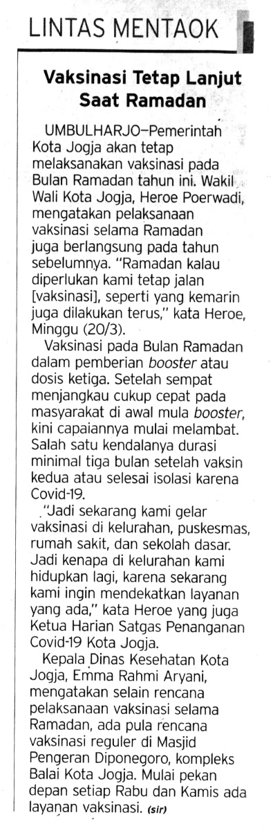 Kliping jogja terbaru