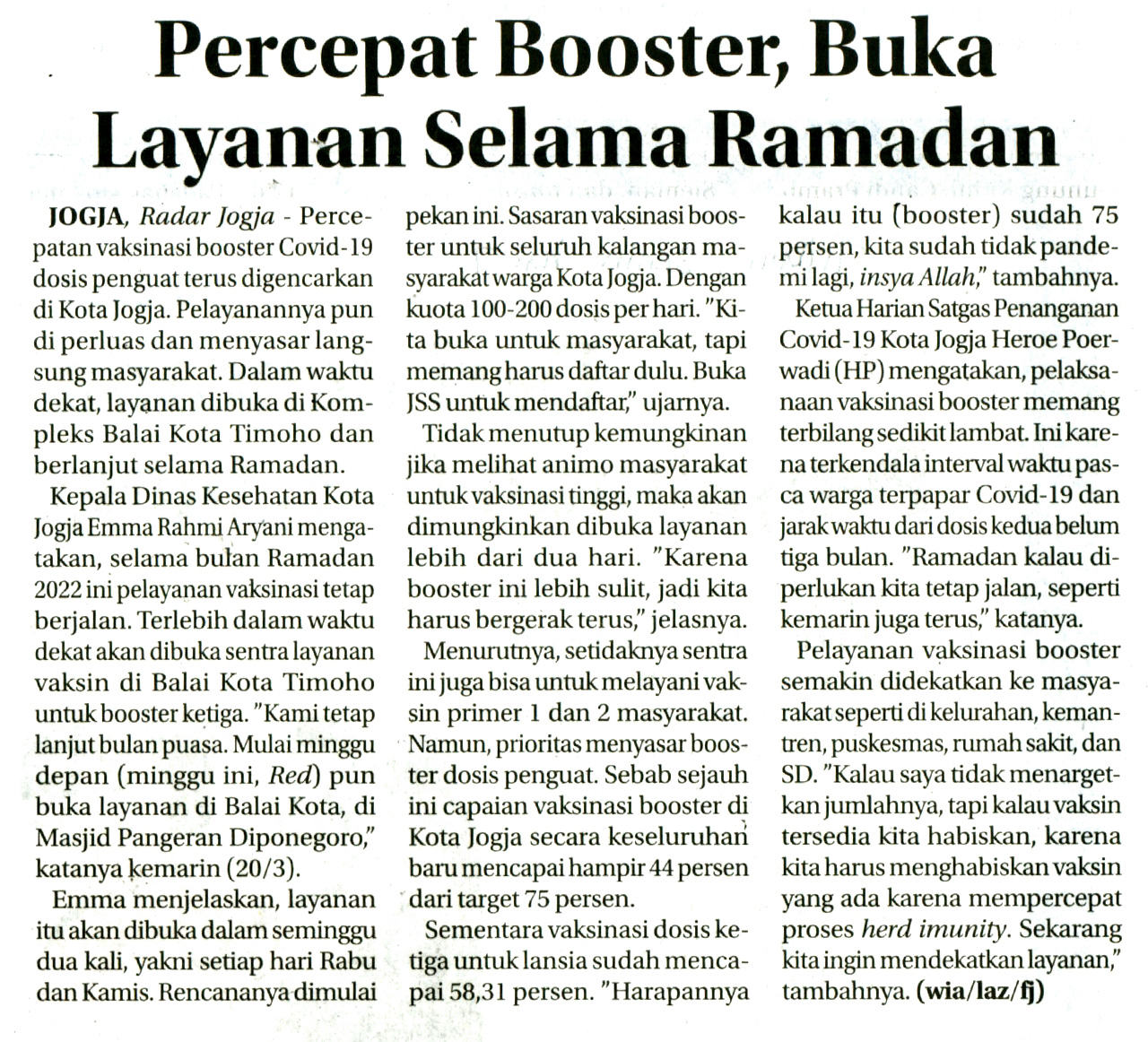 Kliping jogja terbaru