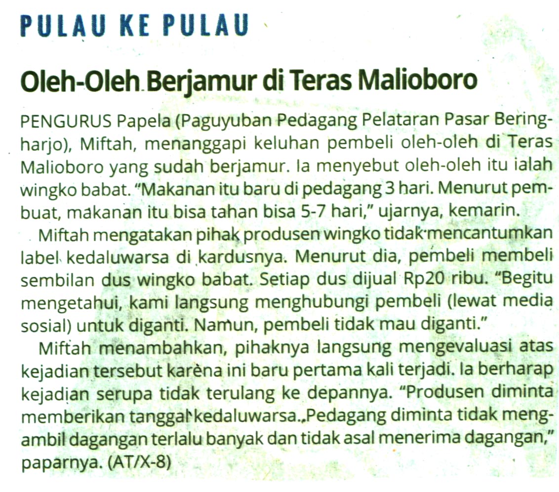 Kliping jogja terbaru