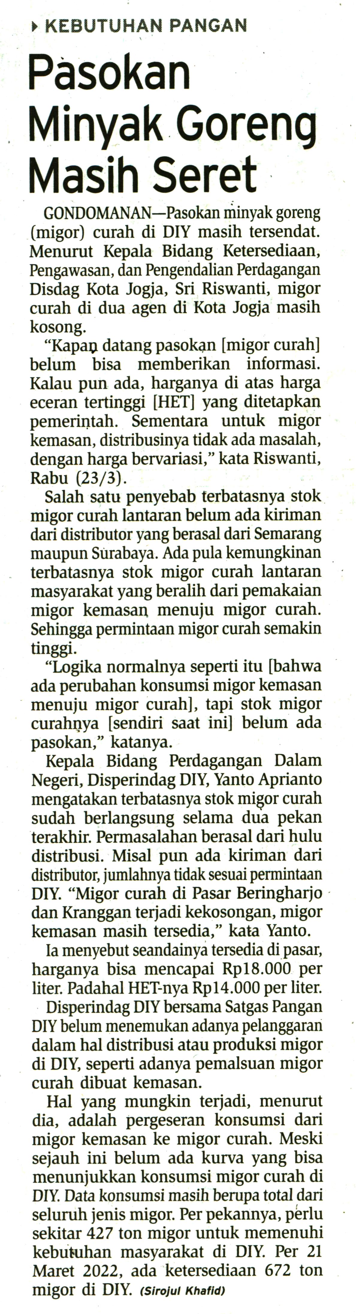 Kliping jogja terbaru