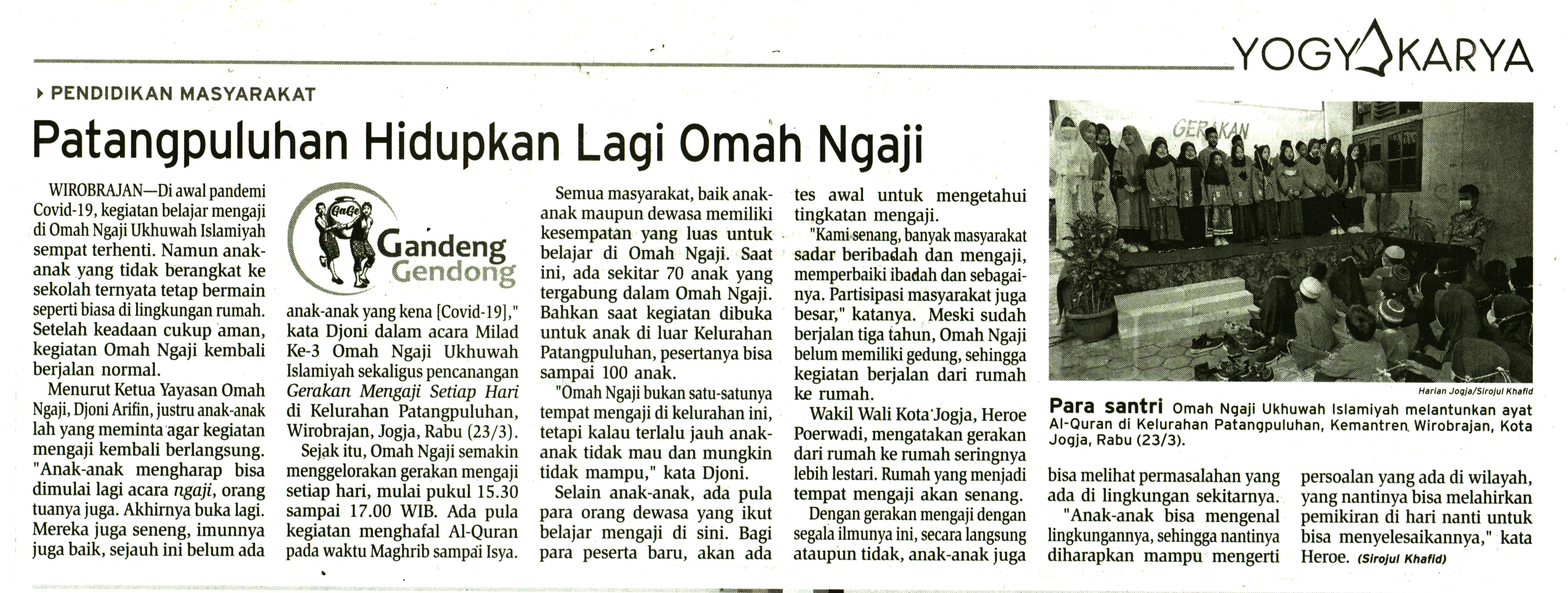 Kliping jogja terbaru