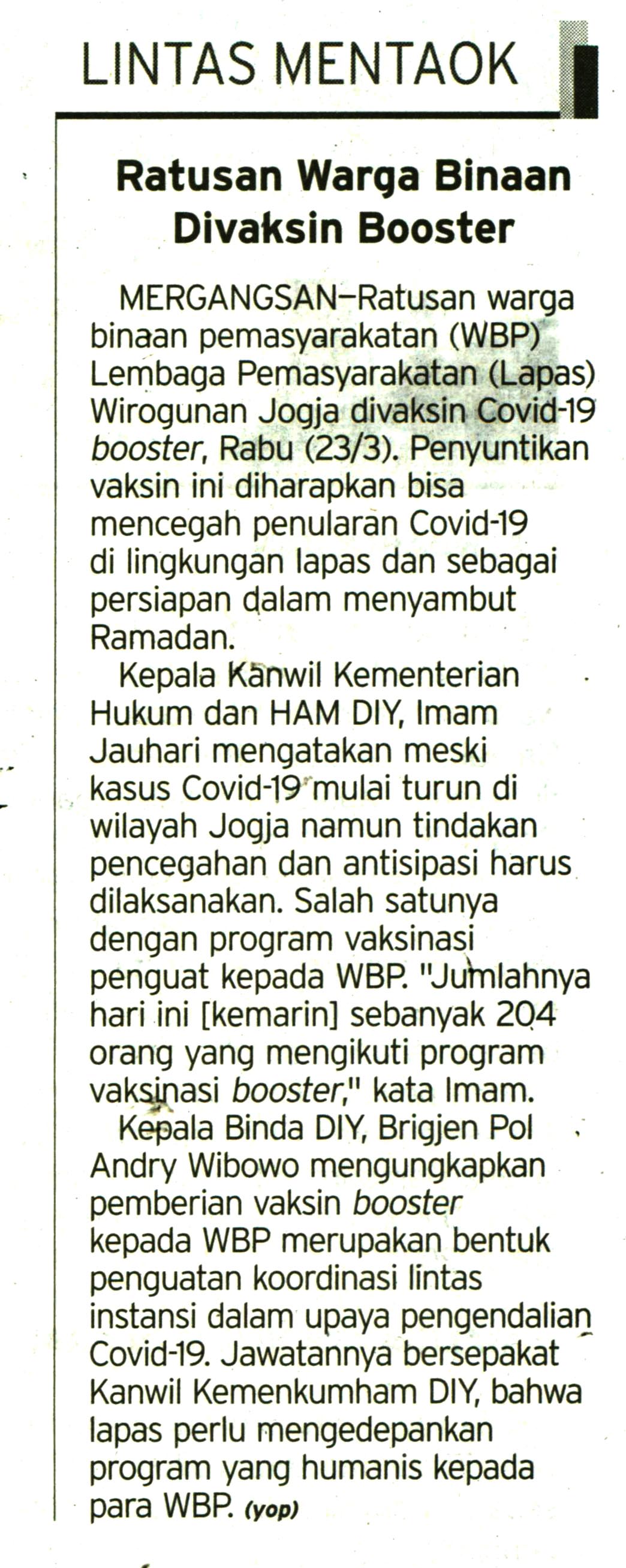 Kliping jogja terbaru