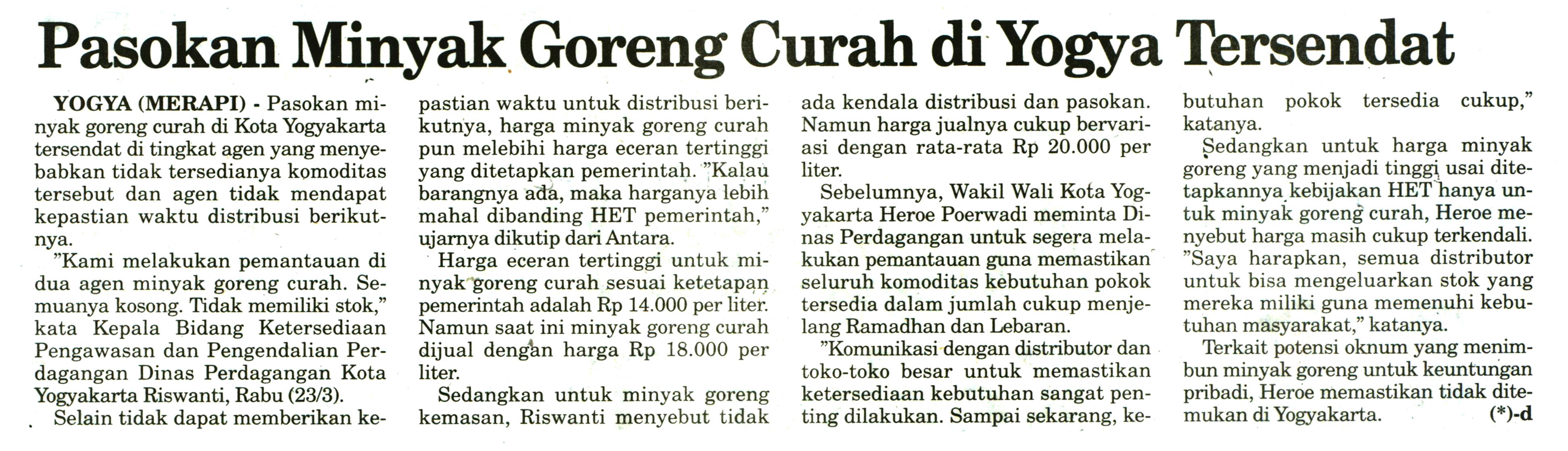 Kliping jogja terbaru