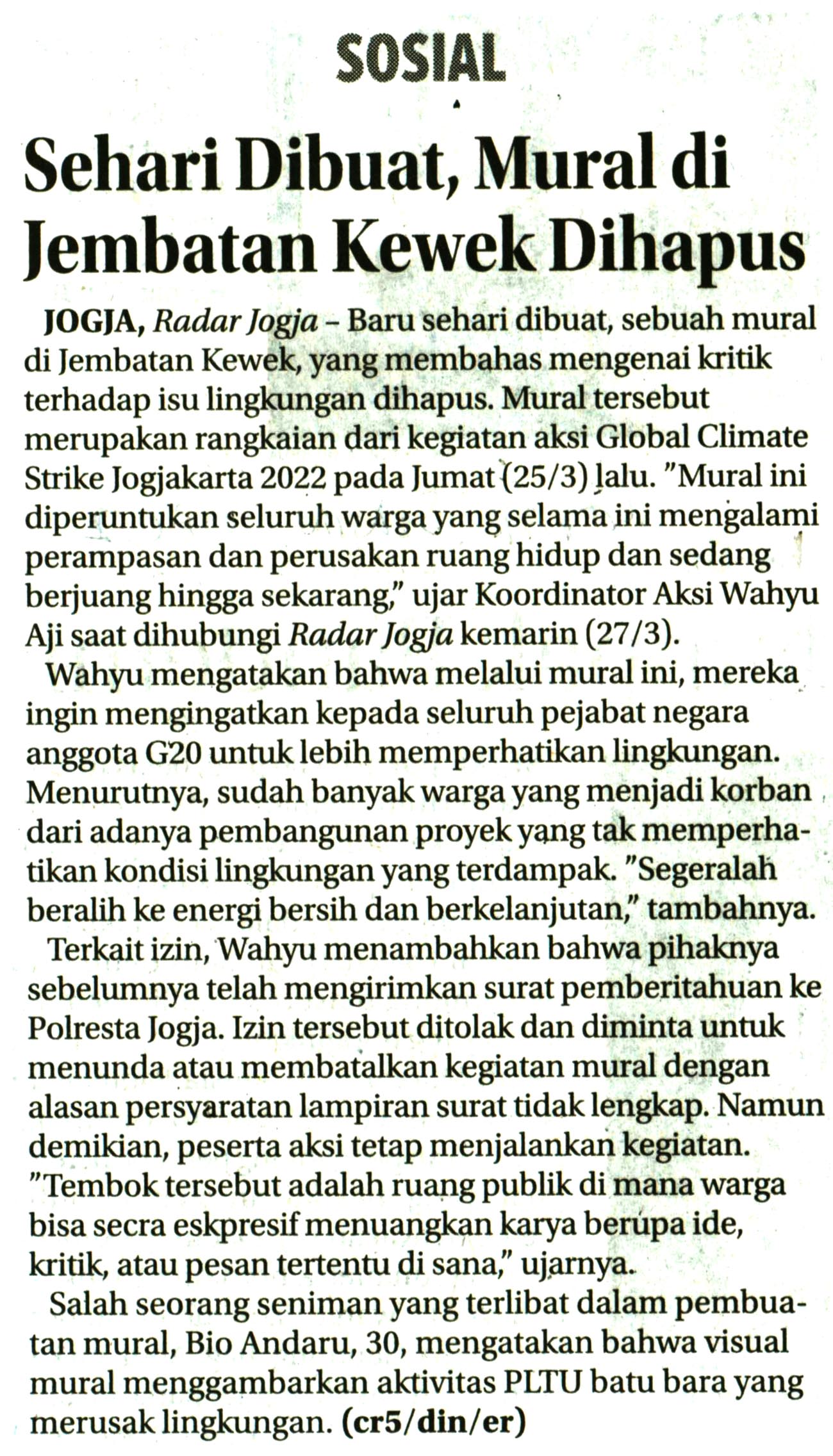 Kliping jogja terbaru