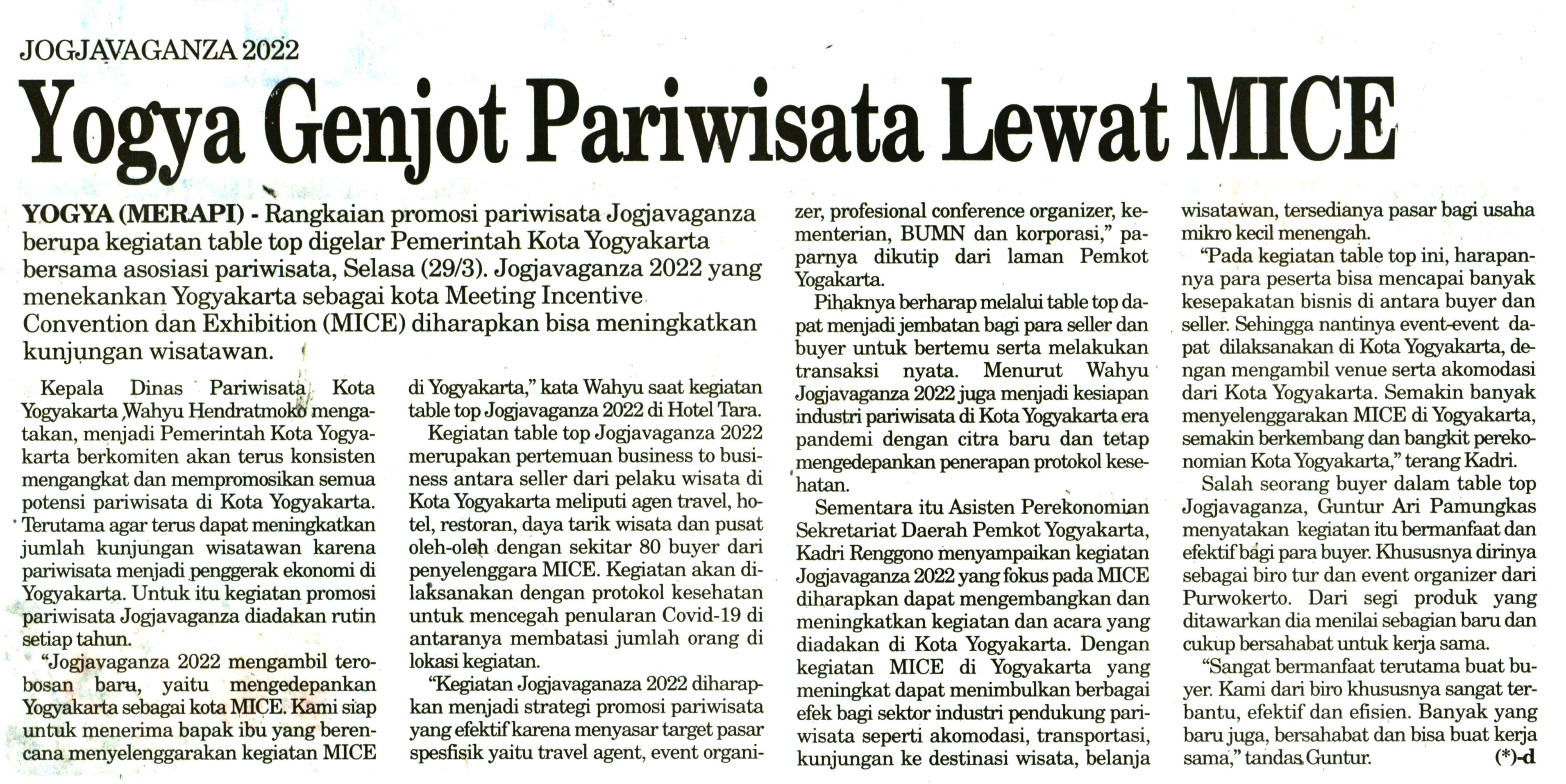 Kliping jogja terbaru
