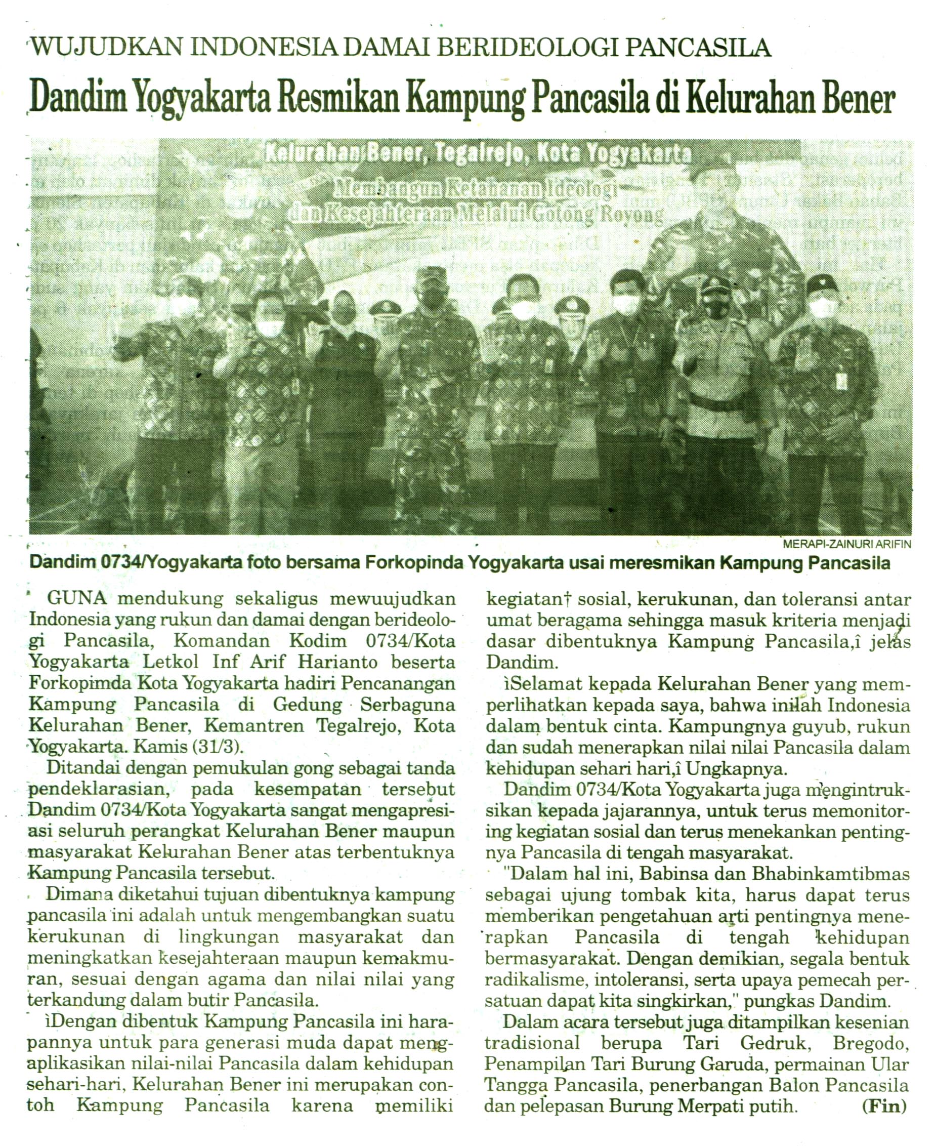 Kliping jogja terbaru