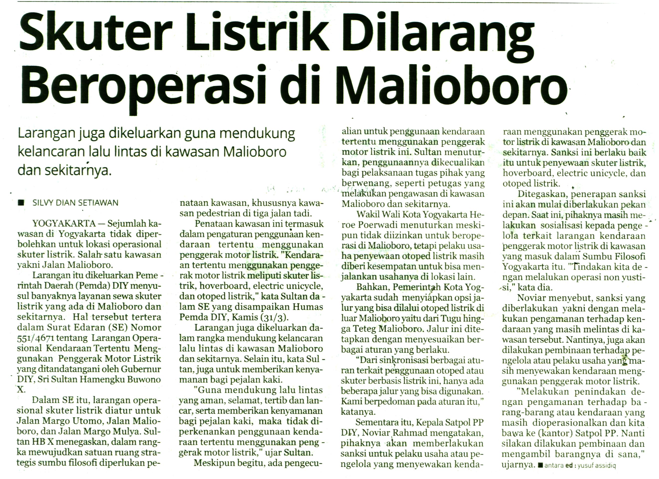 Kliping jogja terbaru