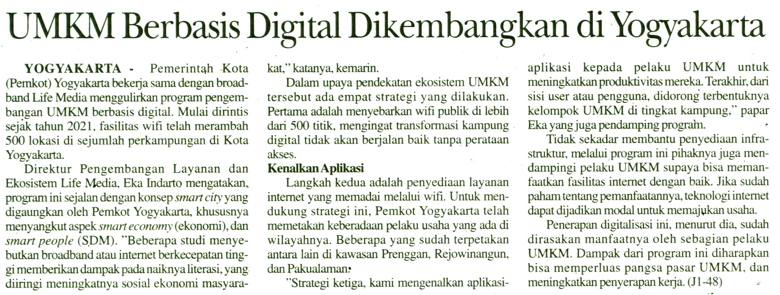Kliping jogja terbaru