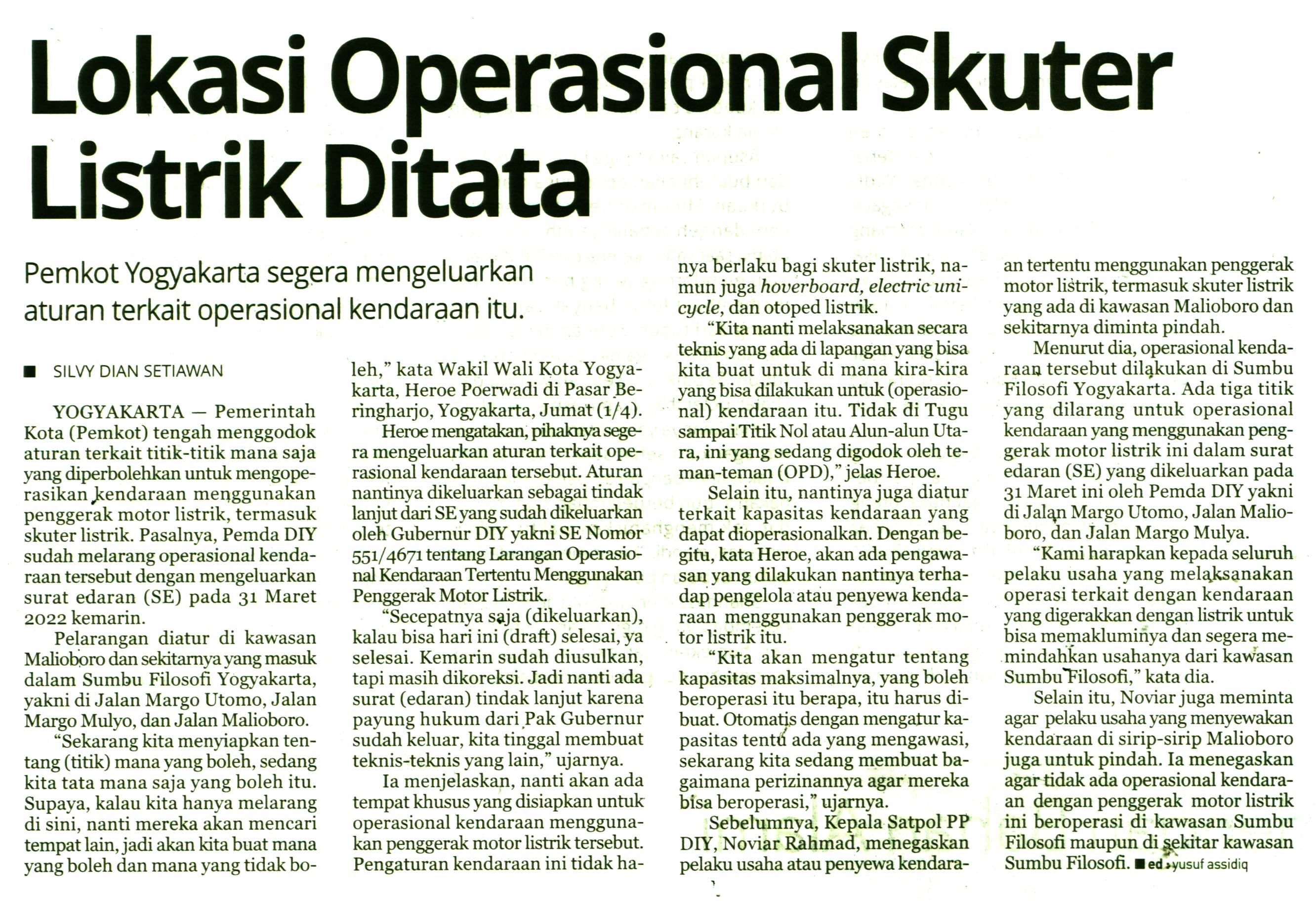 Kliping jogja terbaru