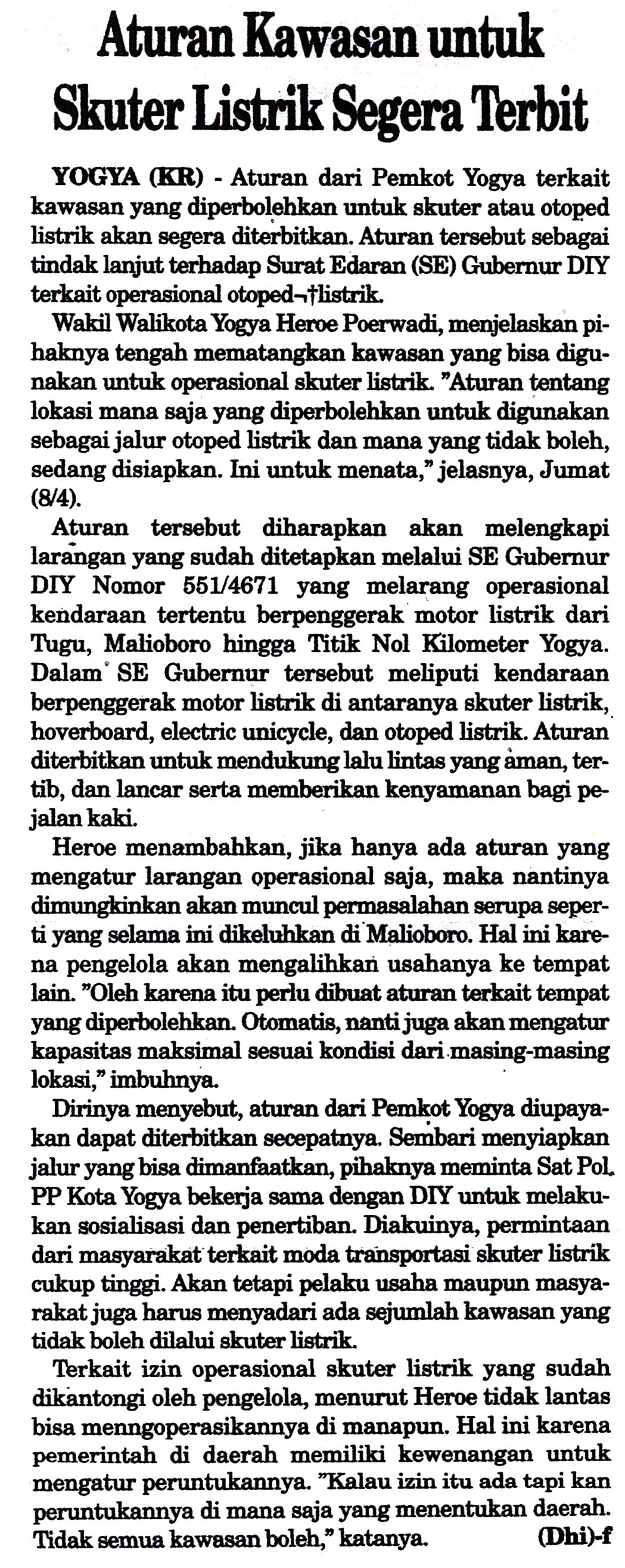 Kliping jogja terbaru